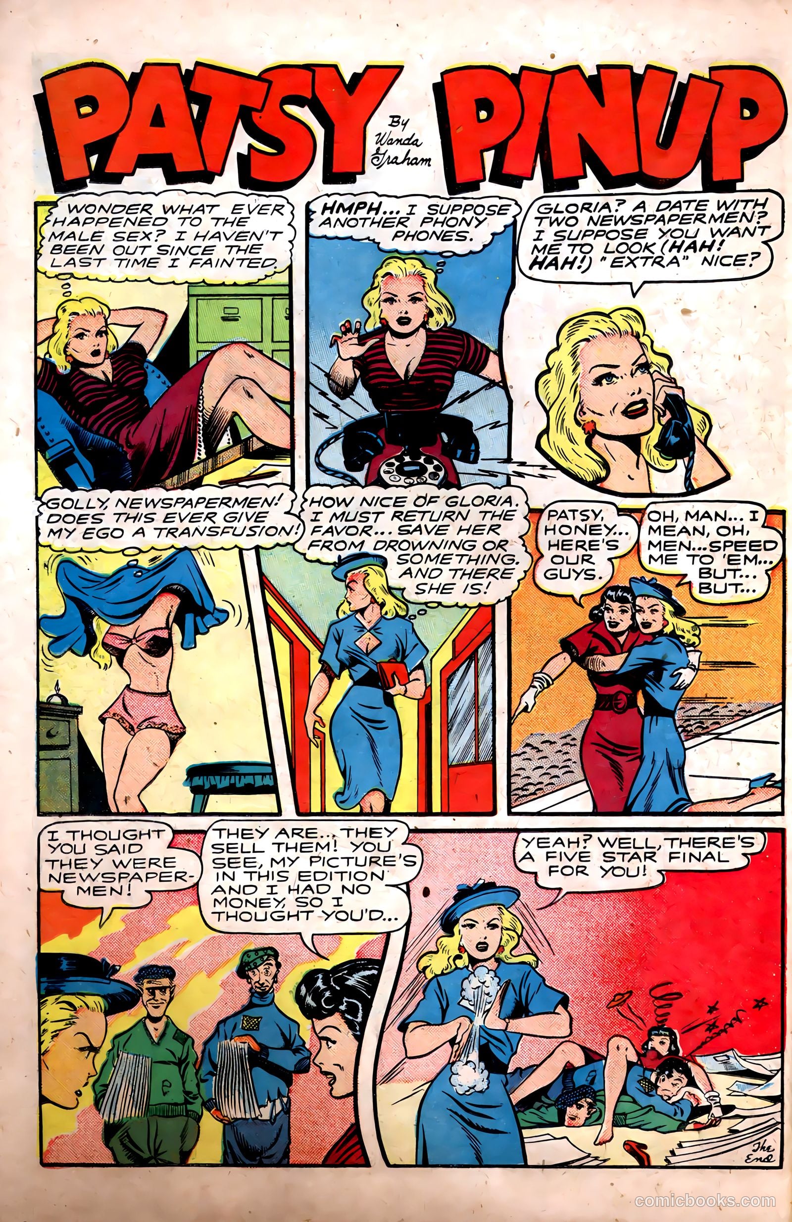 Fight Comics #51 — page 36 of 52