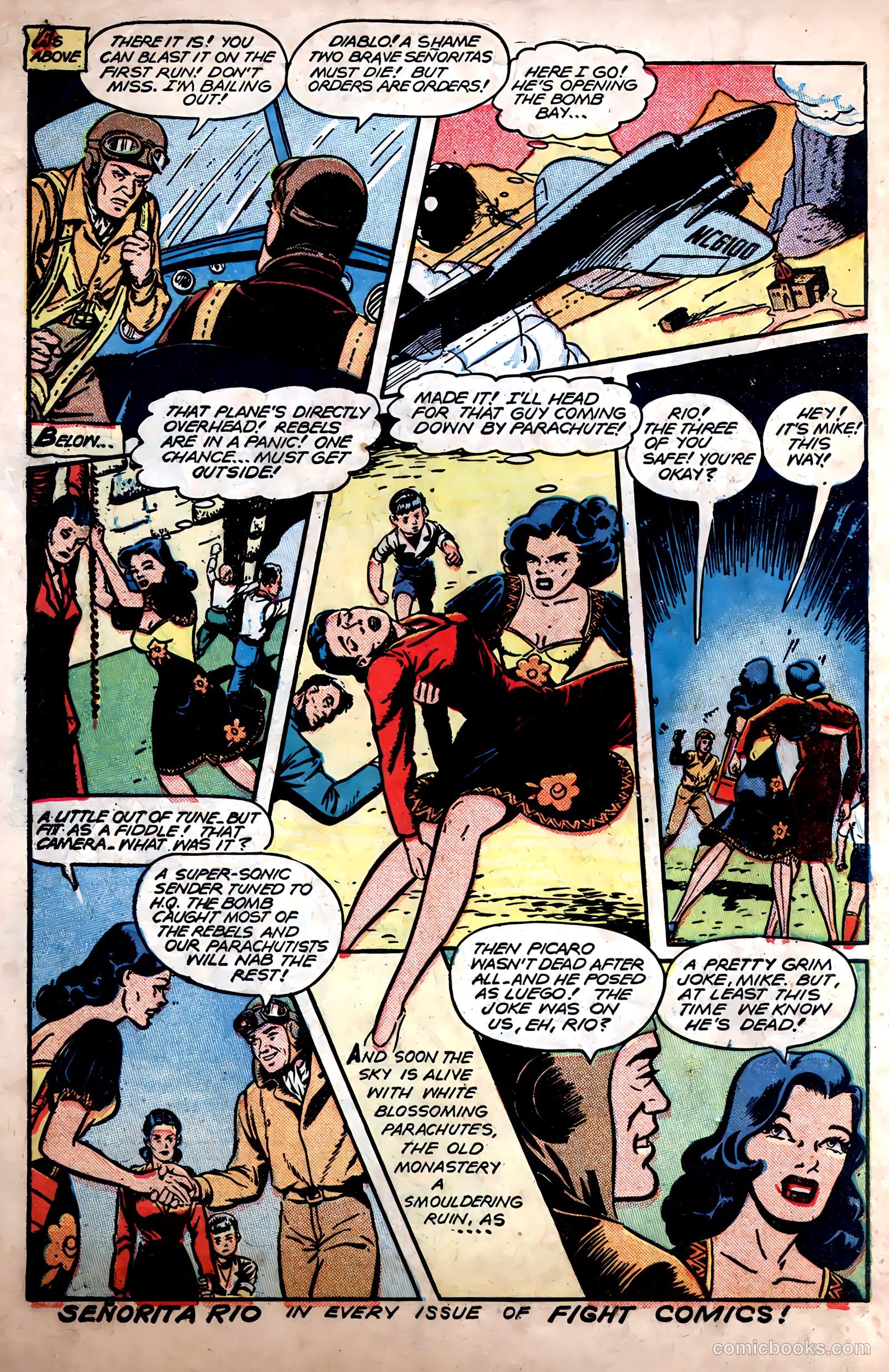Fight Comics #51 — page 50 of 52