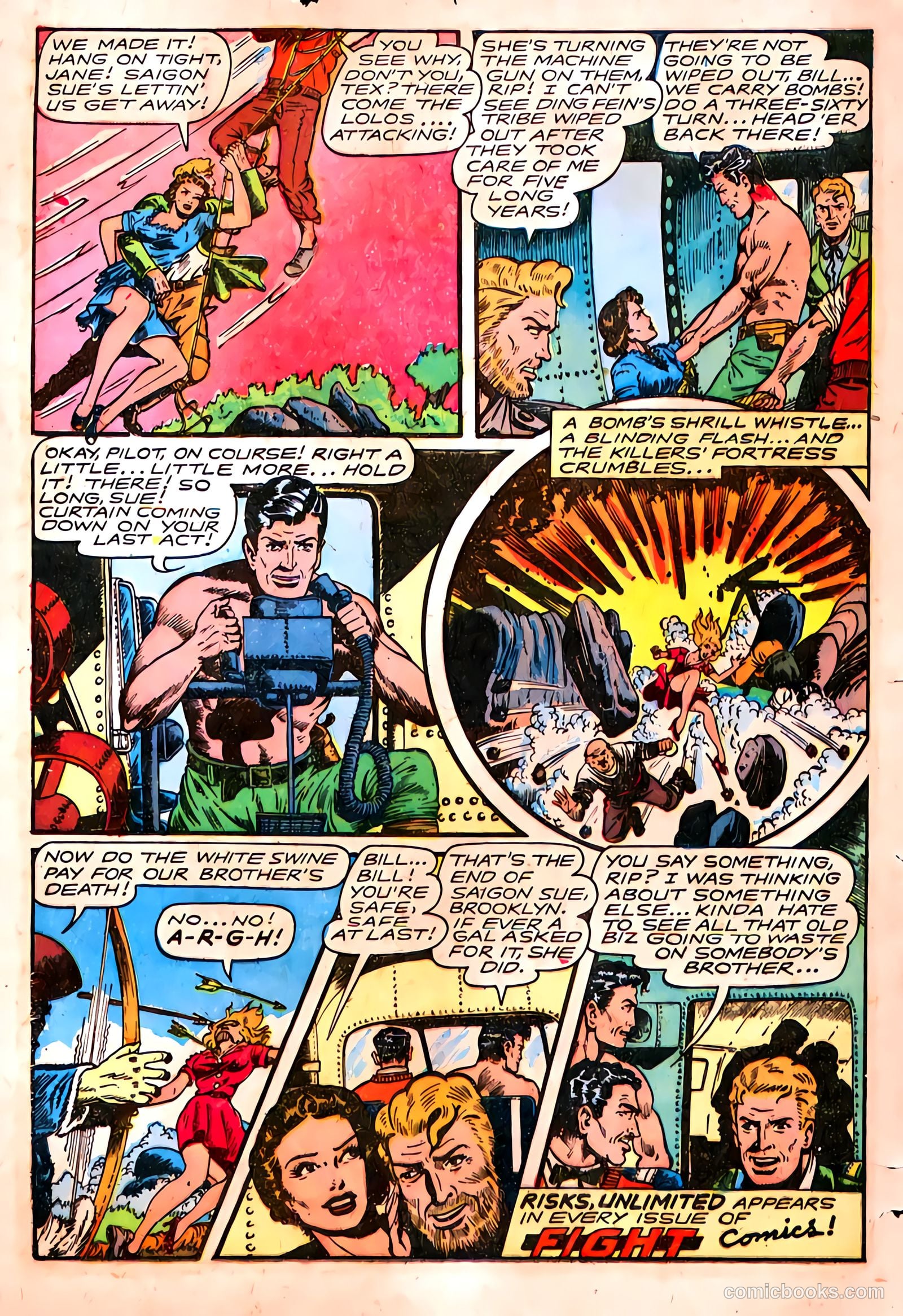 Fight Comics #52 — page 20 of 52