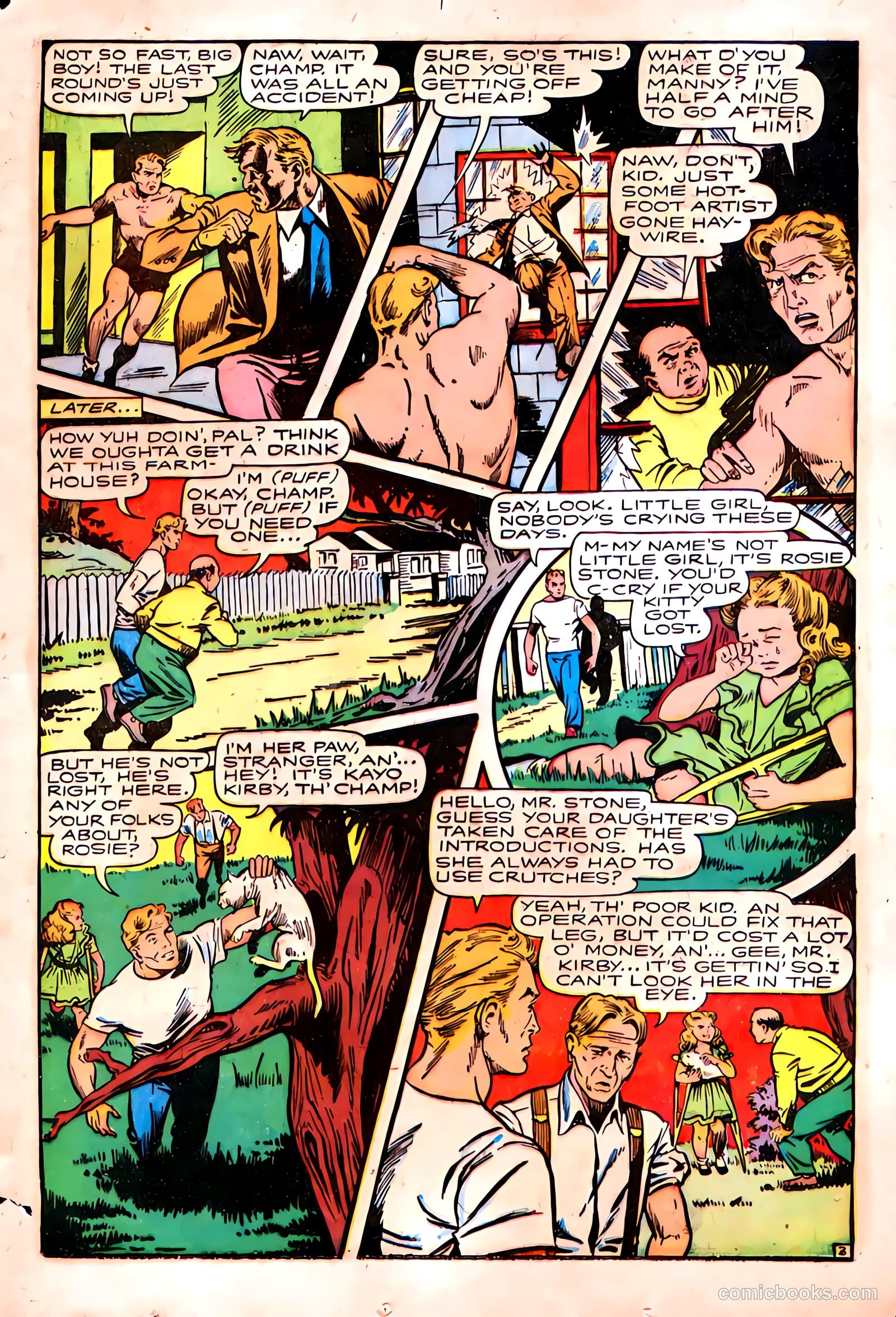 Fight Comics #52 — page 23 of 52