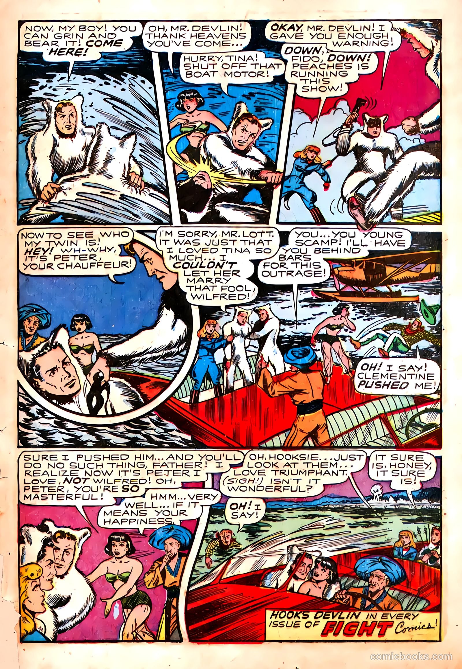 Fight Comics #52 — page 35 of 52