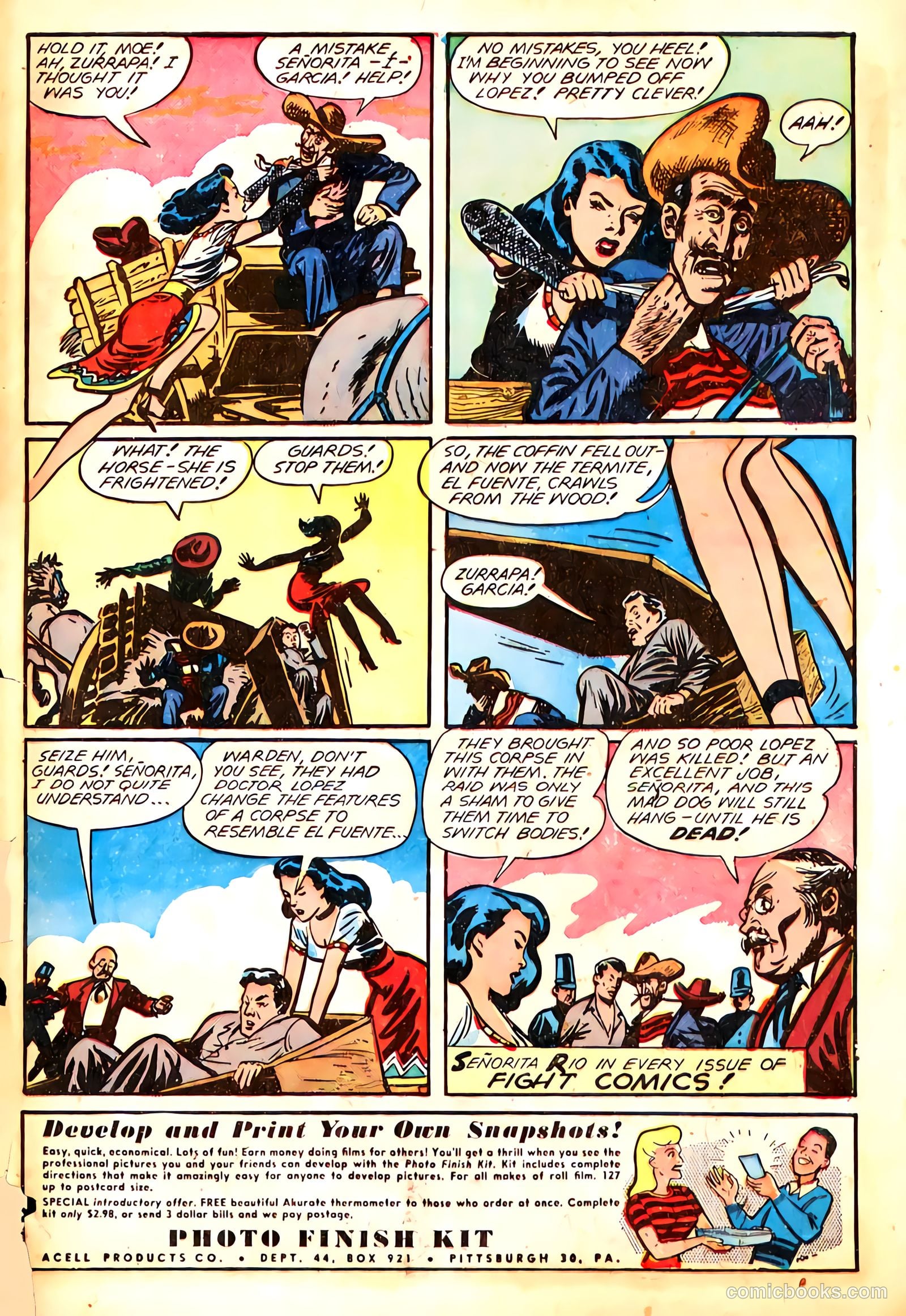 Fight Comics #52 — page 49 of 52