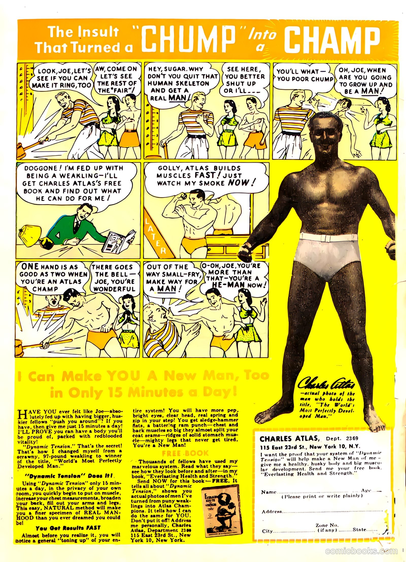Fight Comics #52 — page 52 of 52