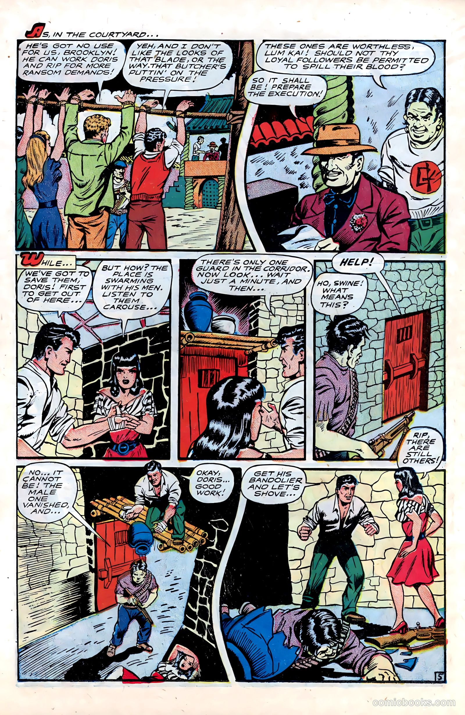 Fight Comics #53 — page 17 of 52