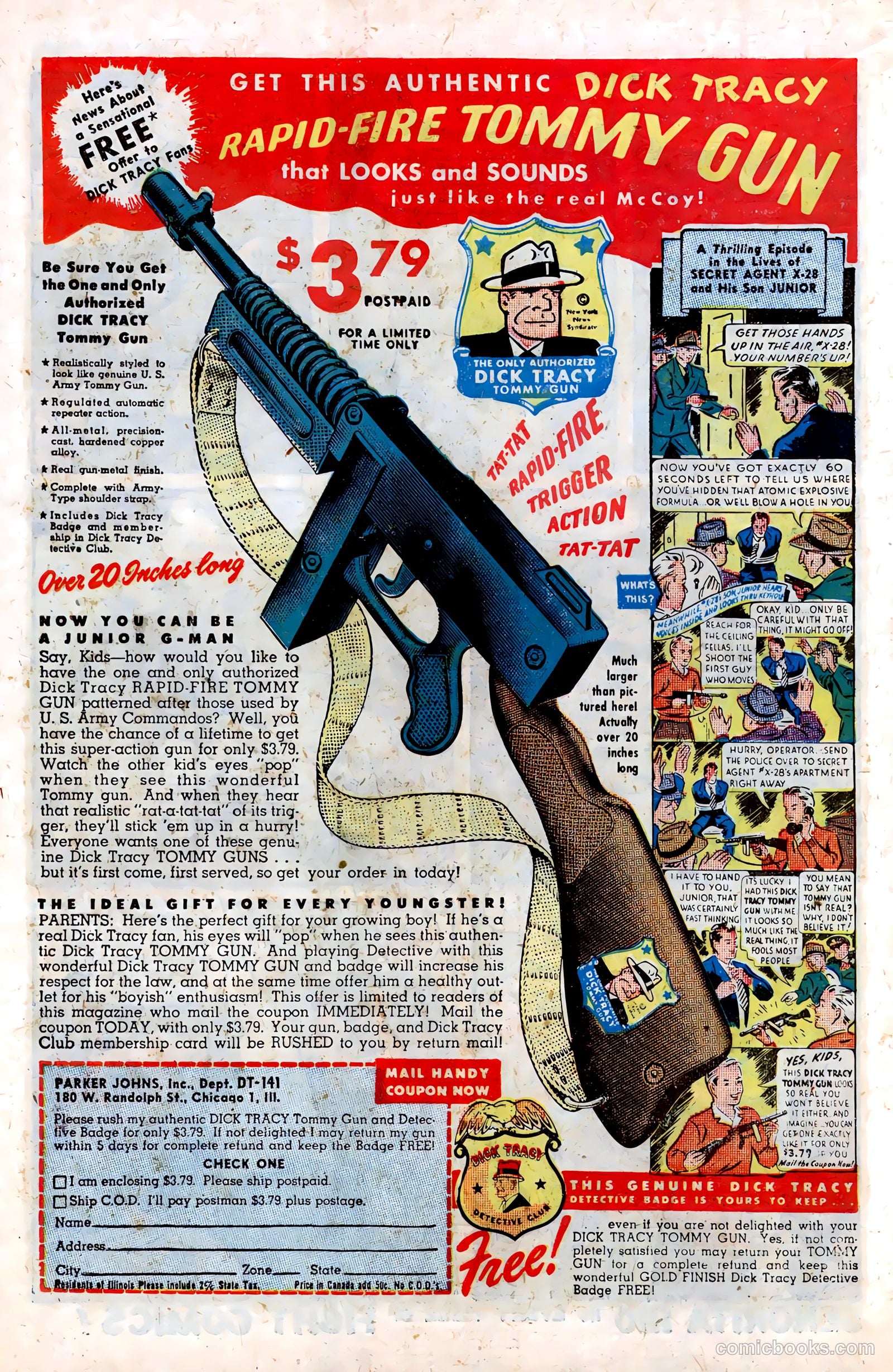 Fight Comics #53 — page 50 of 52