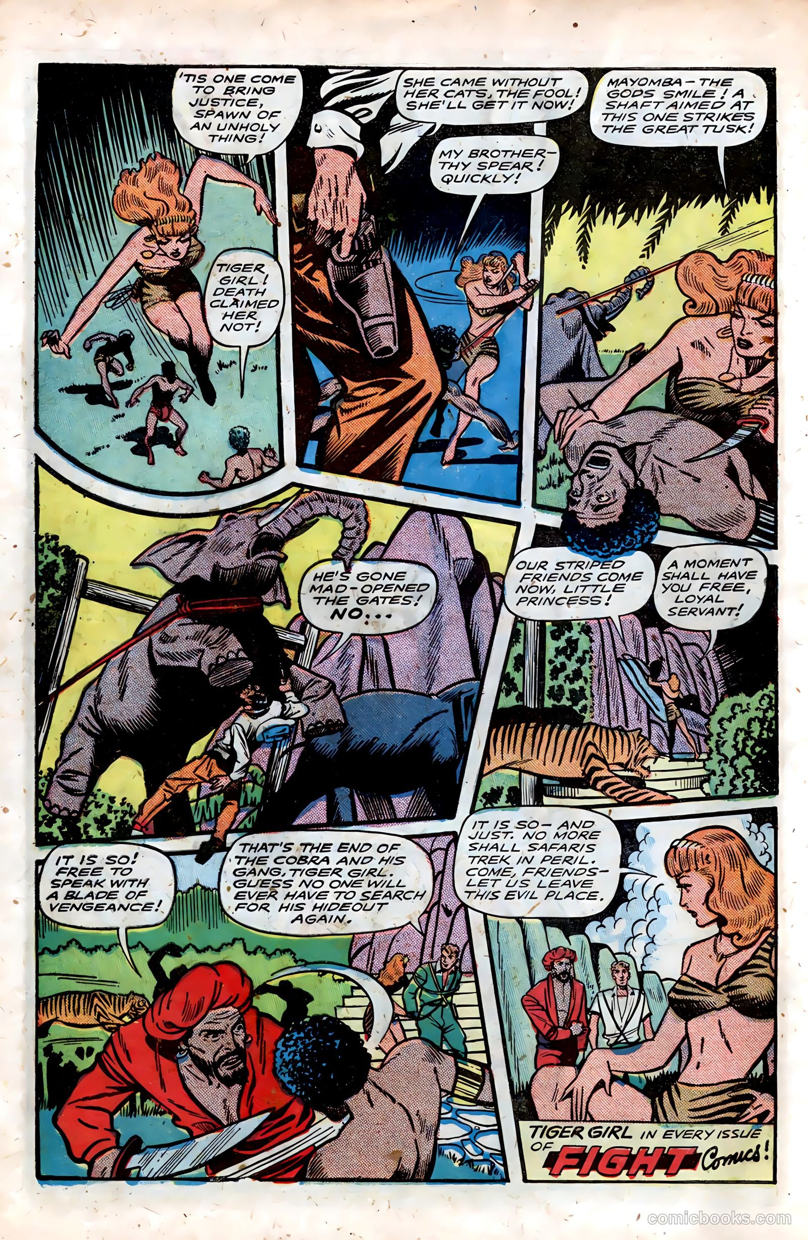 Fight Comics #54 — page 12 of 52