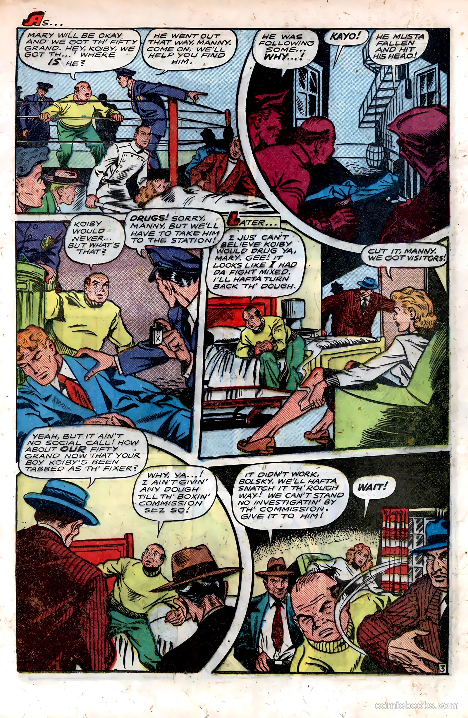 Fight Comics #54 — page 23 of 52