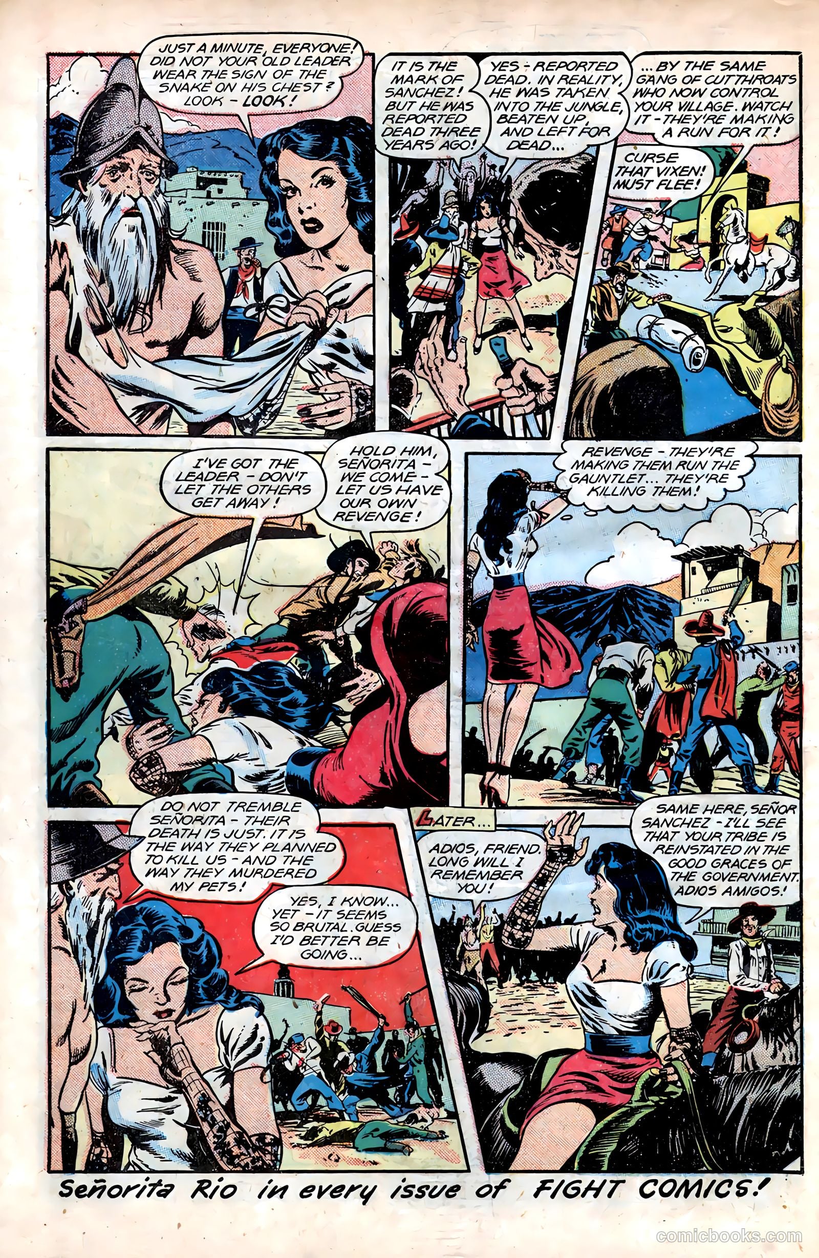 Fight Comics #54 — page 50 of 52