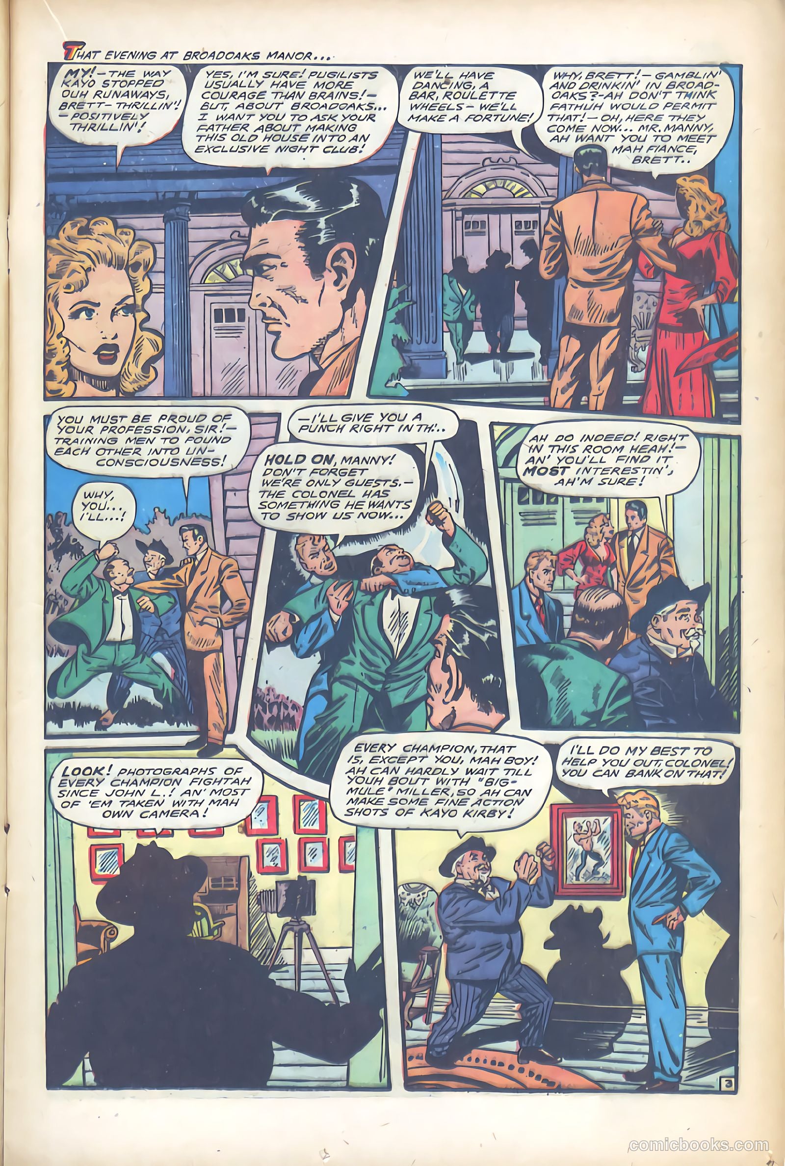 Fight Comics #55 — page 23 of 52
