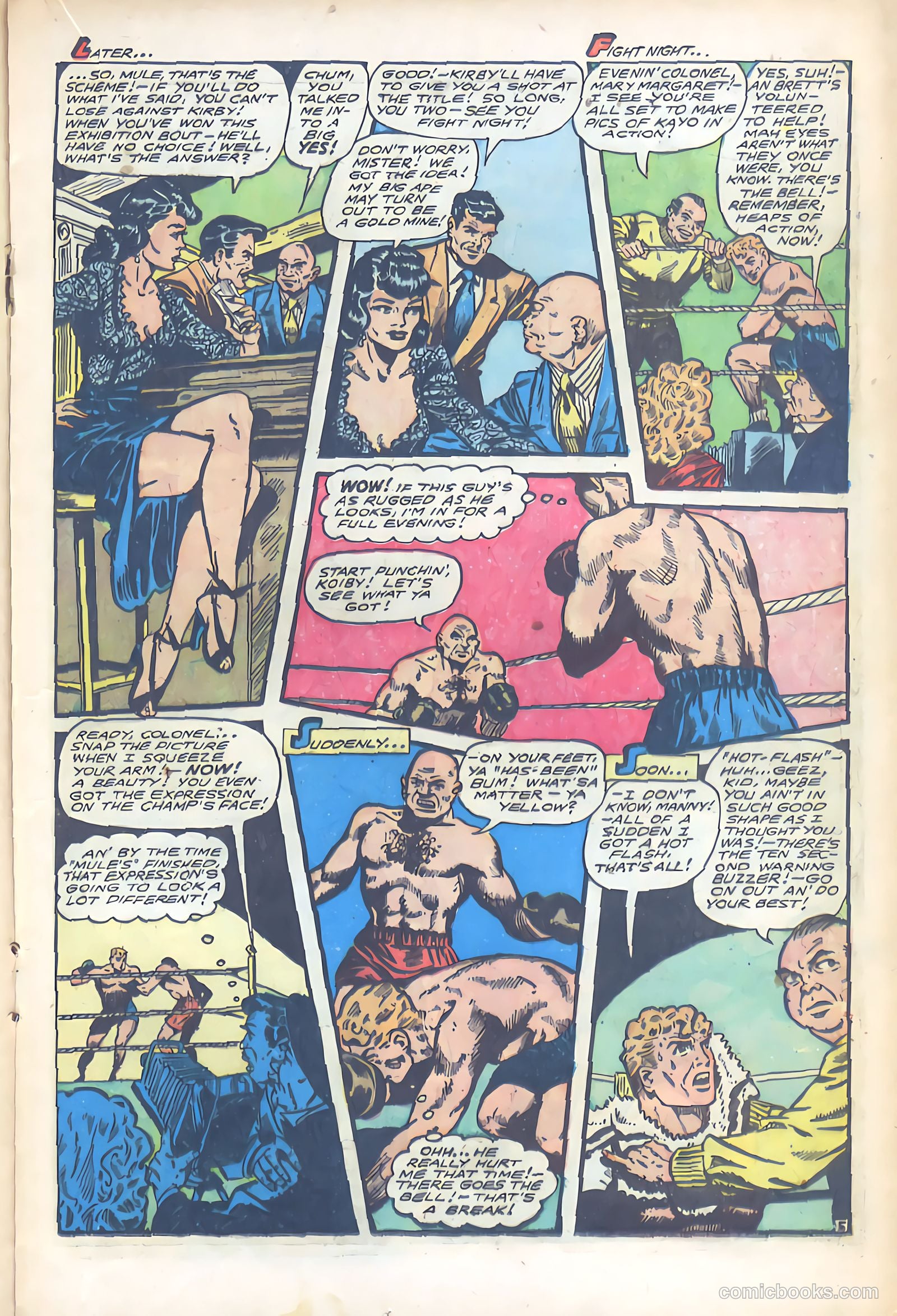 Fight Comics #55 — page 25 of 52
