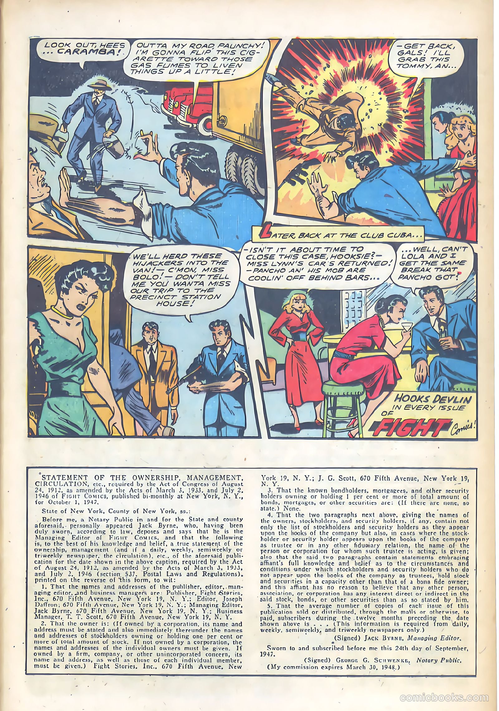 Fight Comics #55 — page 33 of 52
