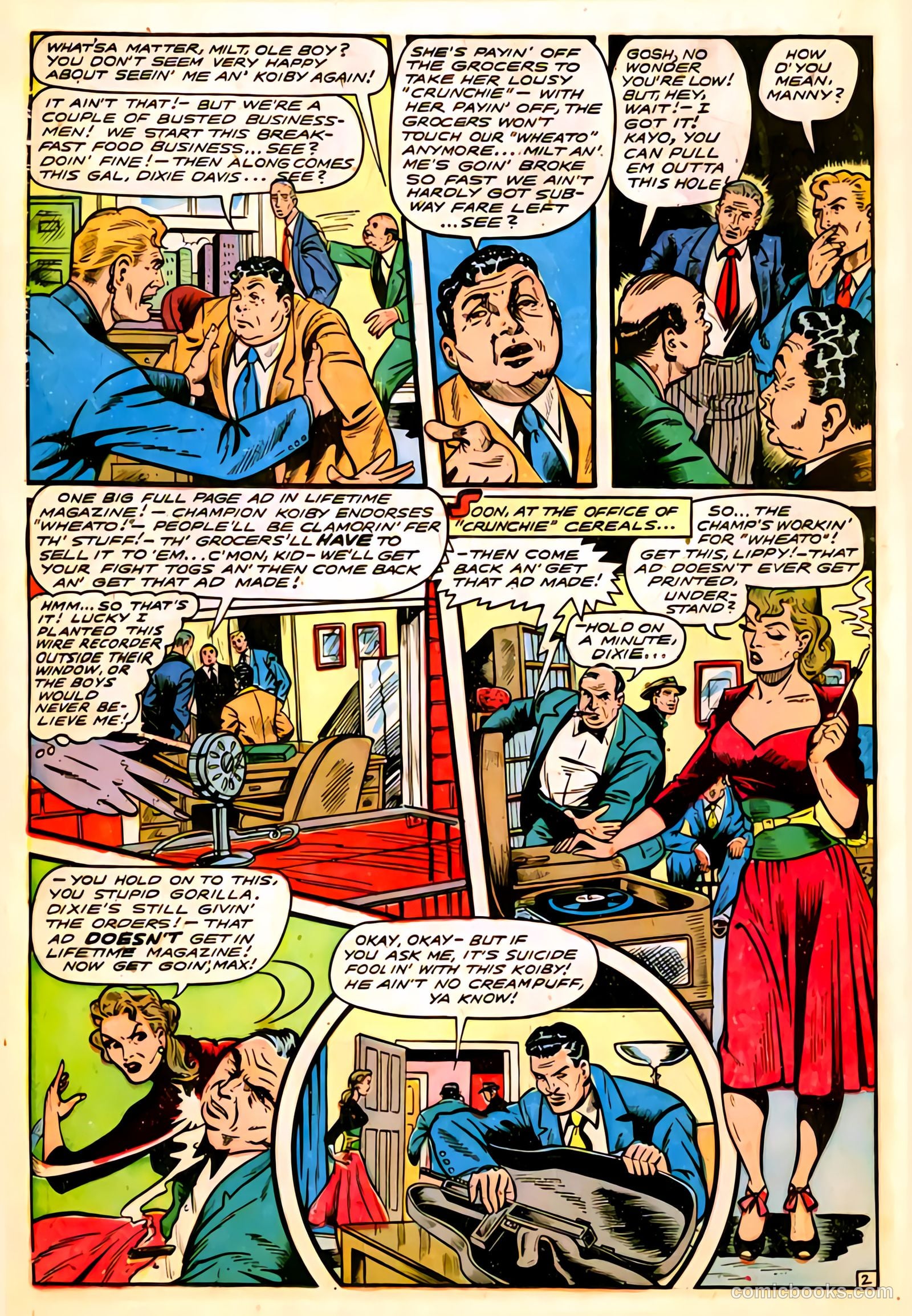 Fight Comics #56 — page 22 of 52