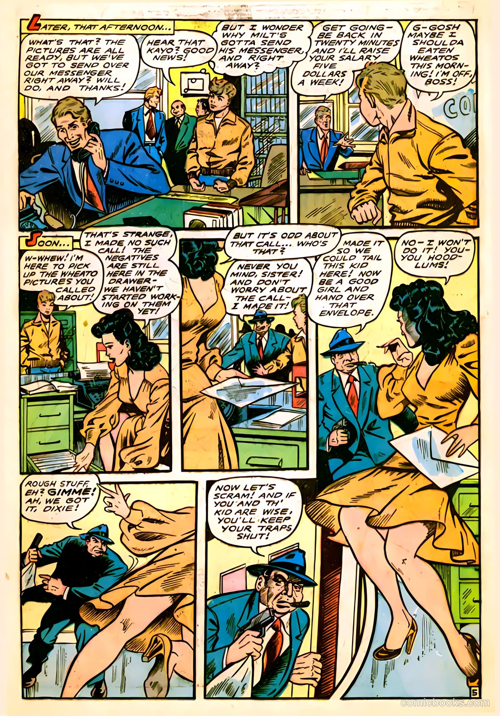 Fight Comics #56 — page 25 of 52