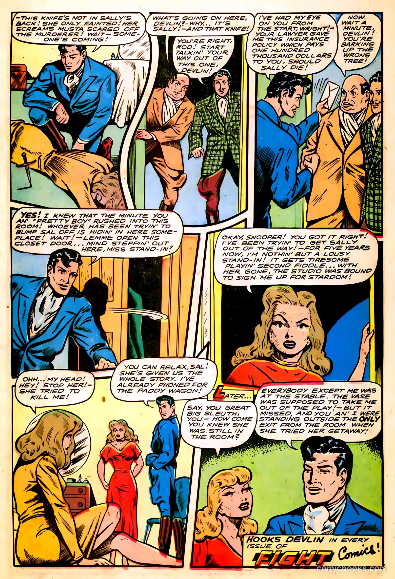 Fight Comics #56 — page 36 of 52