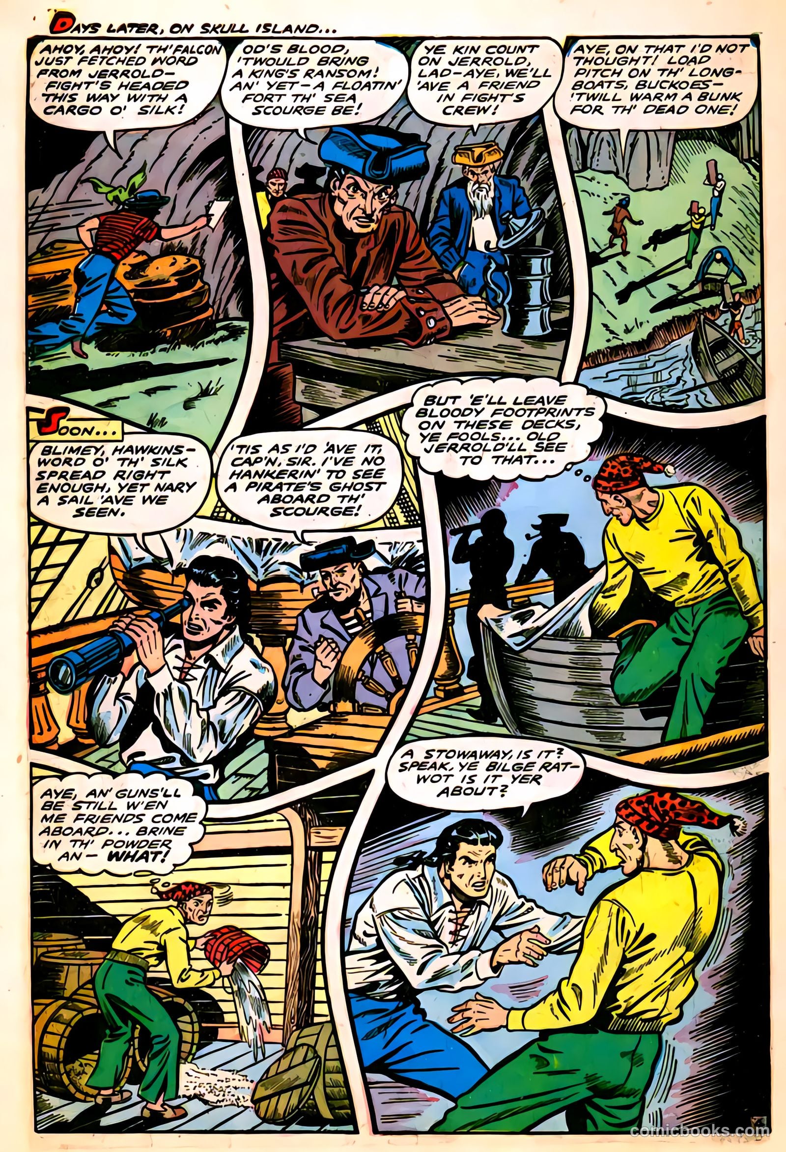 Fight Comics #56 — page 40 of 52