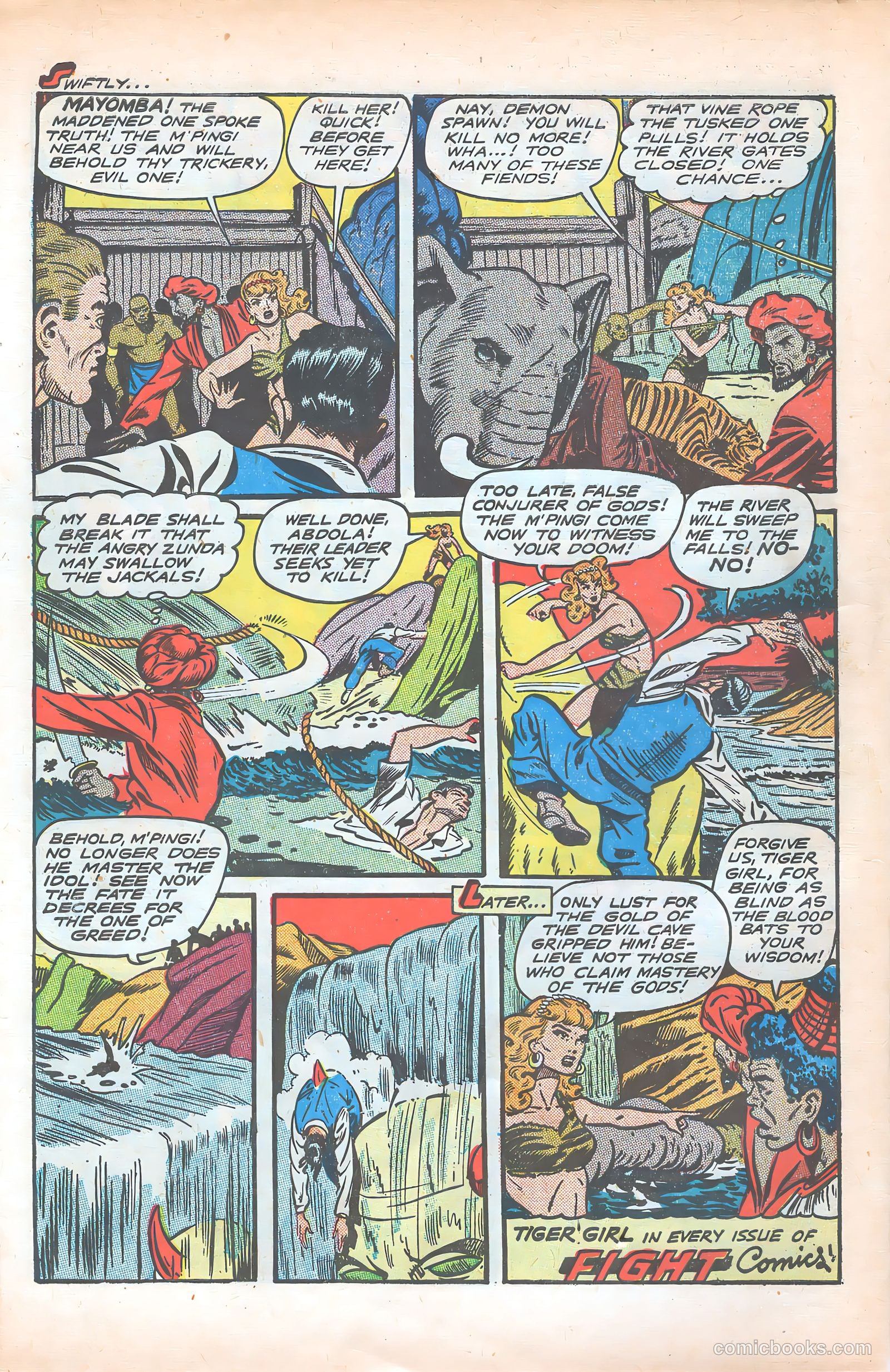 Fight Comics #57 — page 12 of 52
