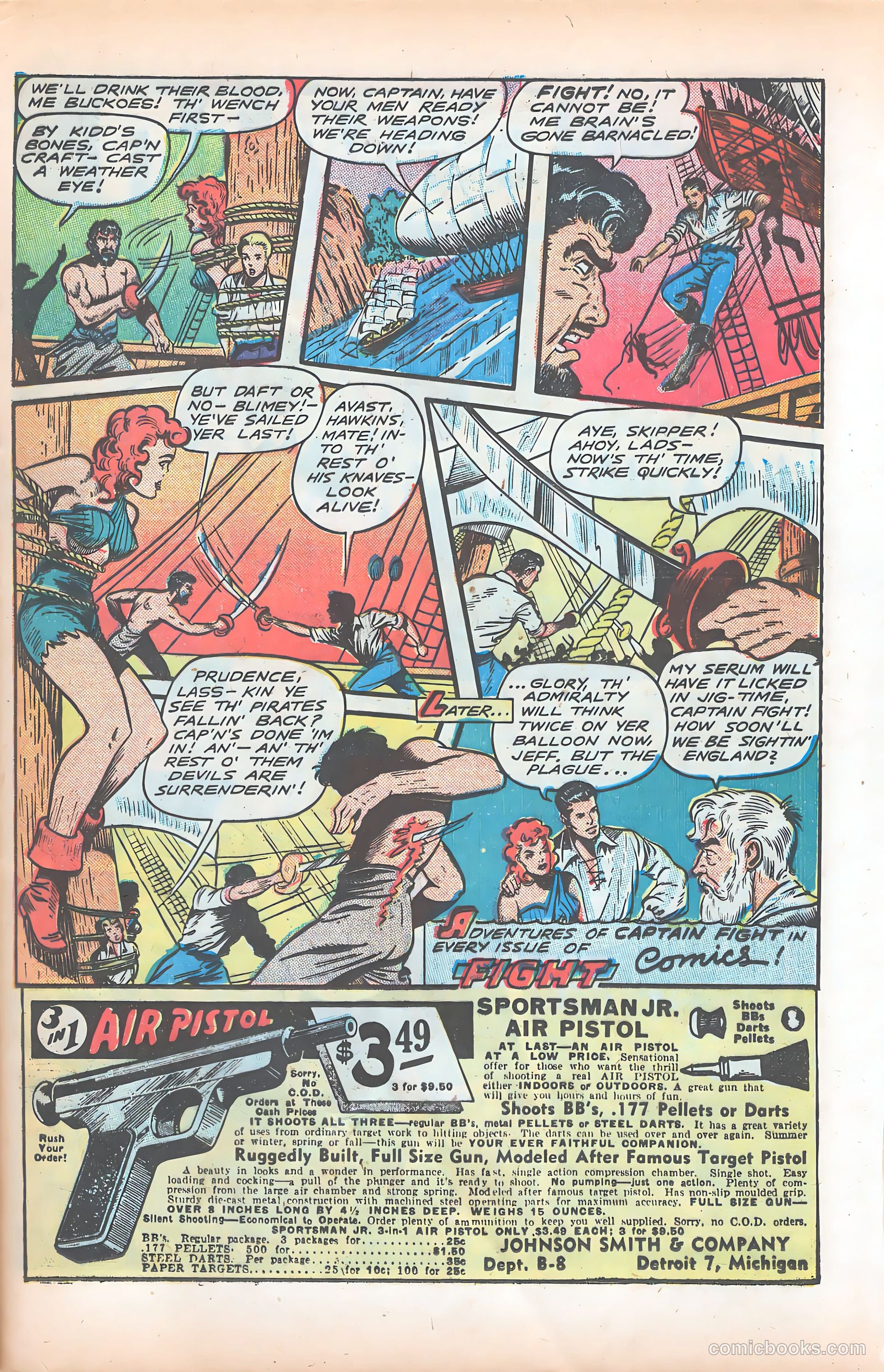 Fight Comics #57 — page 35 of 52