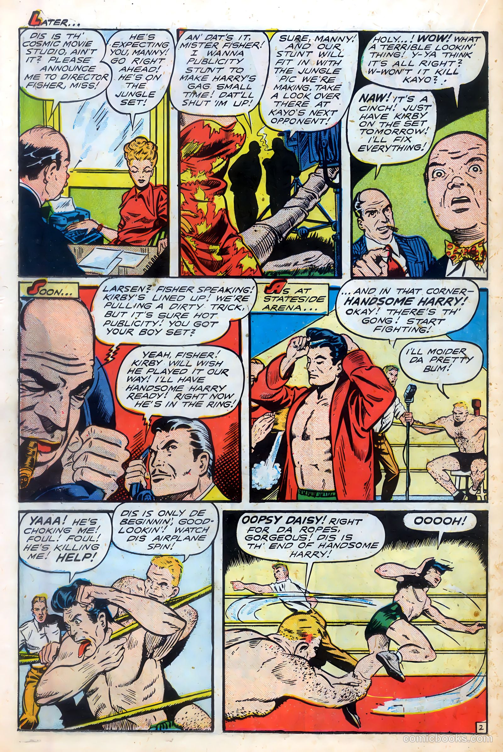 Fight Comics #58 — page 22 of 52