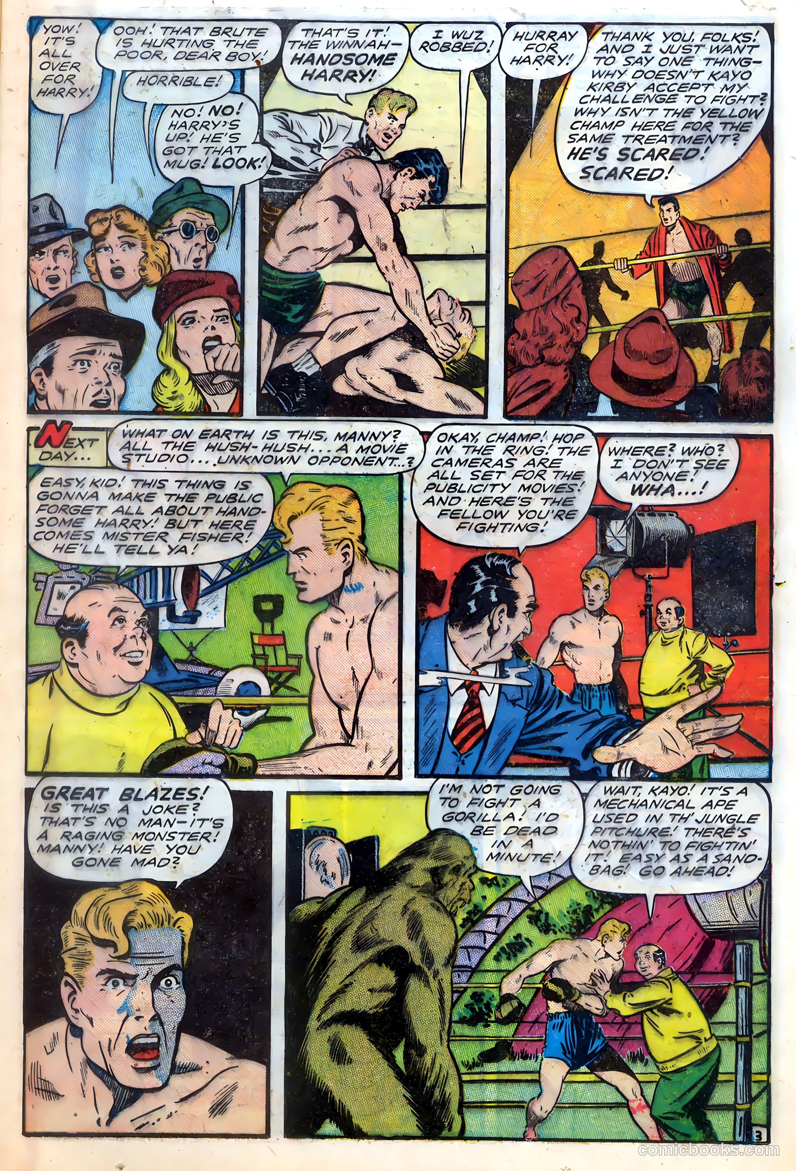 Fight Comics #58 — page 23 of 52