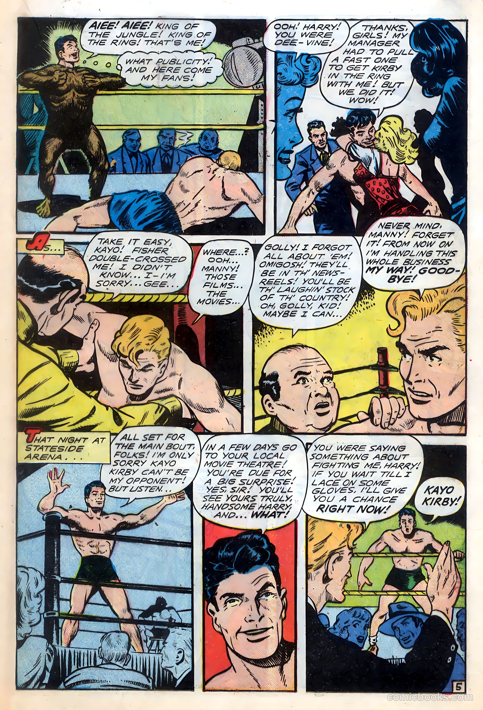 Fight Comics #58 — page 25 of 52