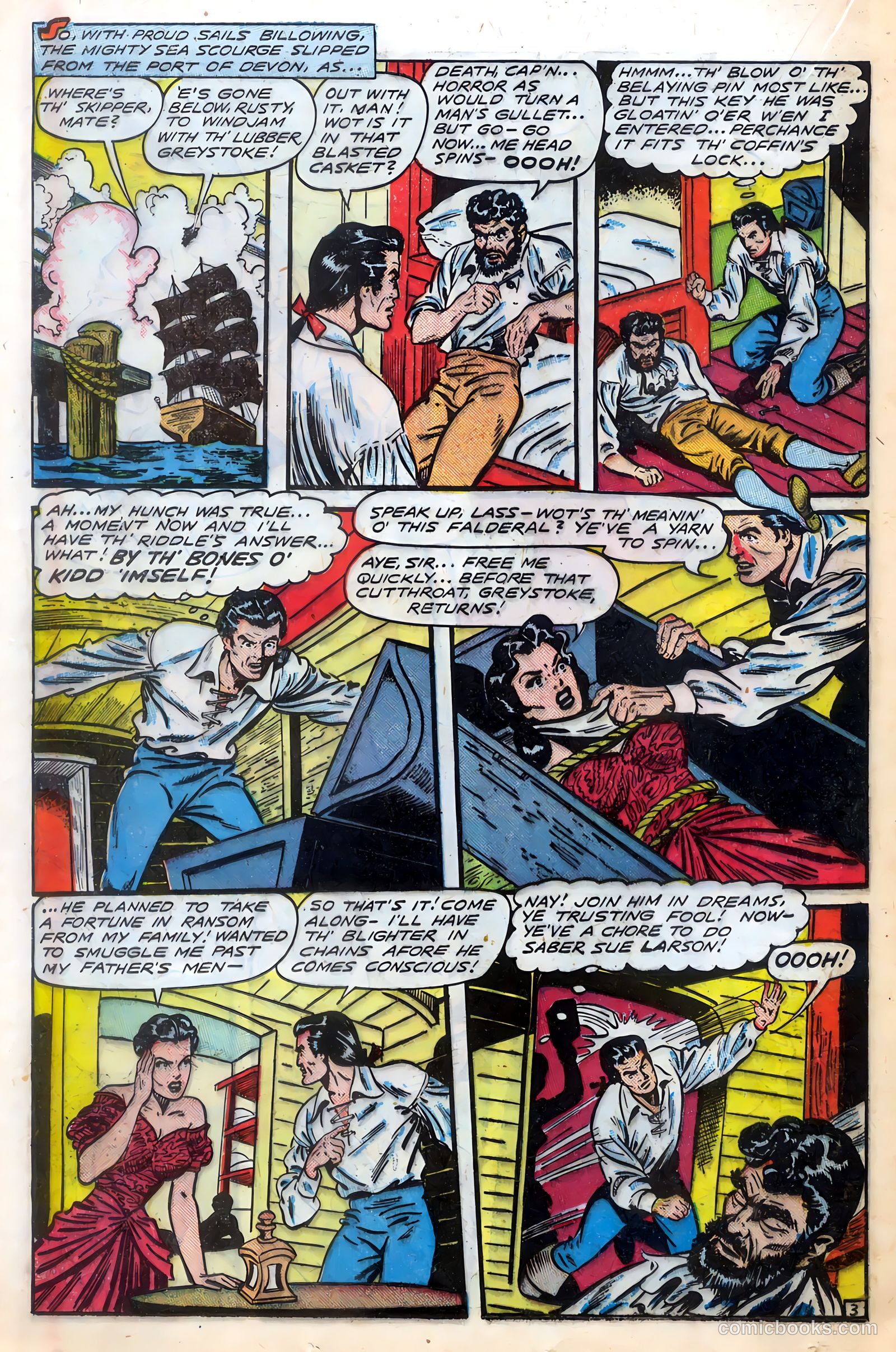 Fight Comics #58 — page 30 of 52