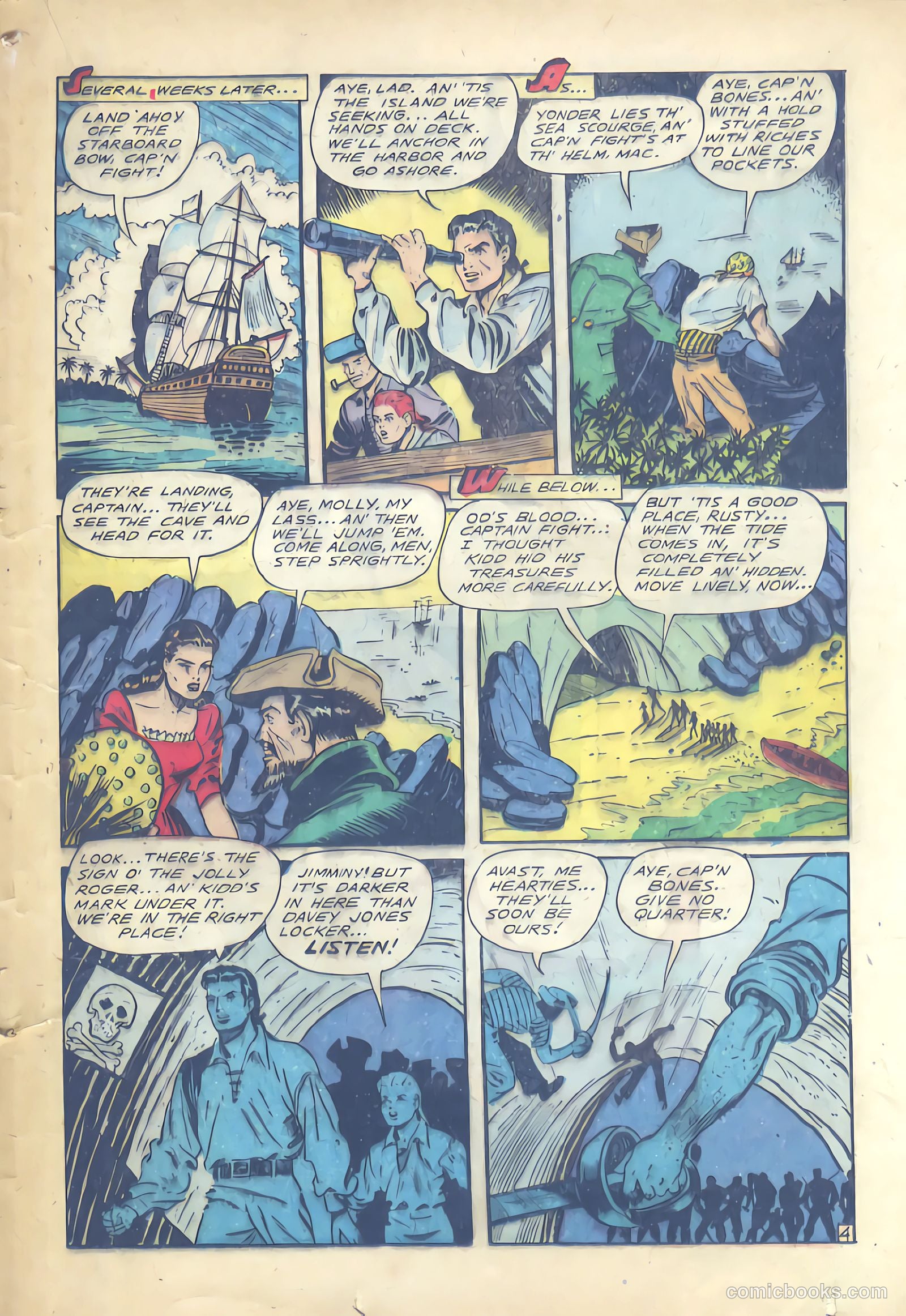 Fight Comics #59 — page 33 of 52