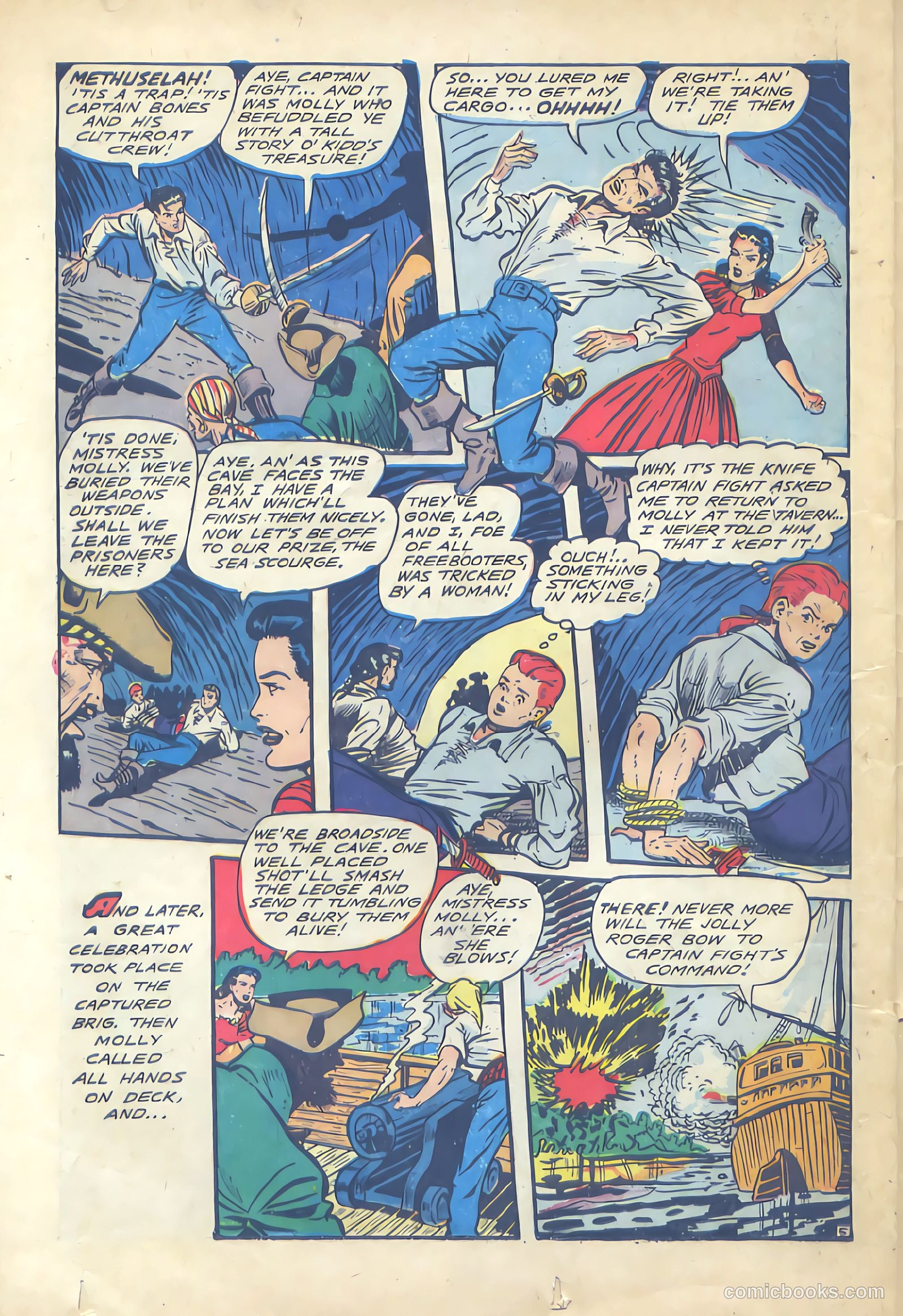 Fight Comics #59 — page 34 of 52