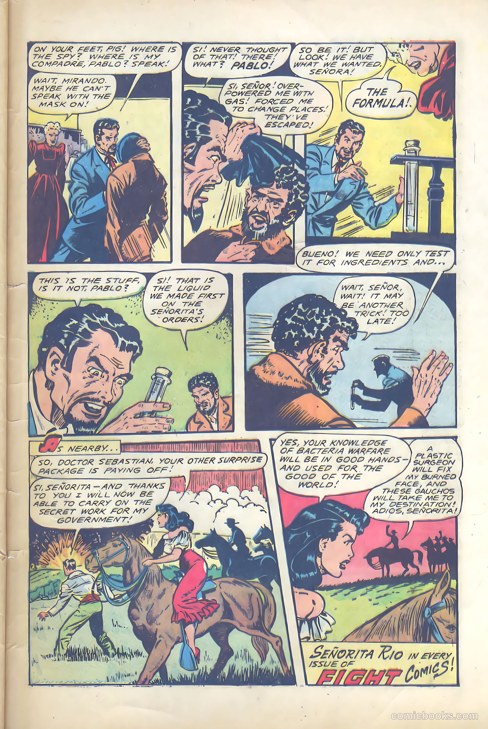 Fight Comics #59 — page 49 of 52