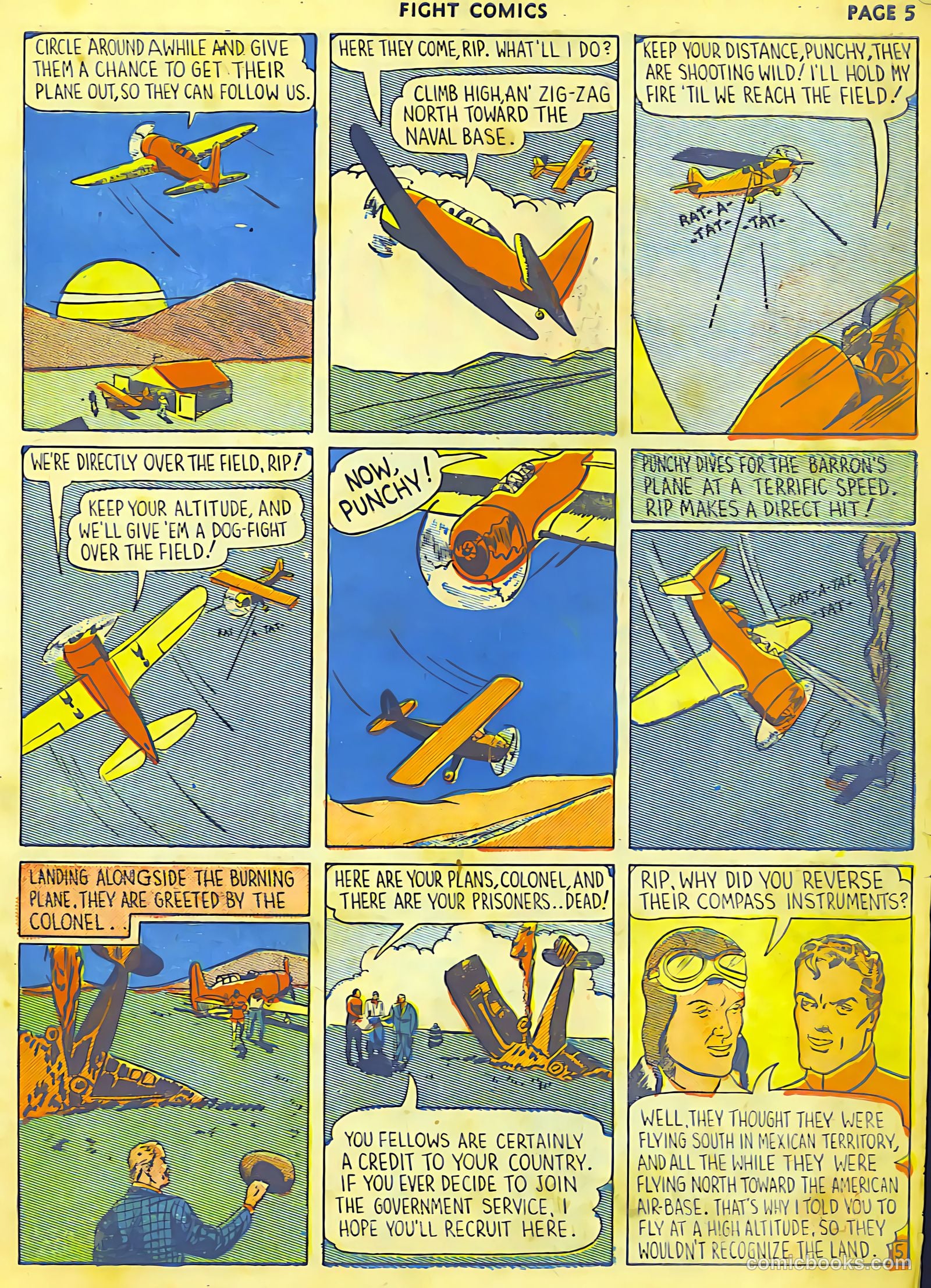 Fight Comics #6 — page 7 of 68