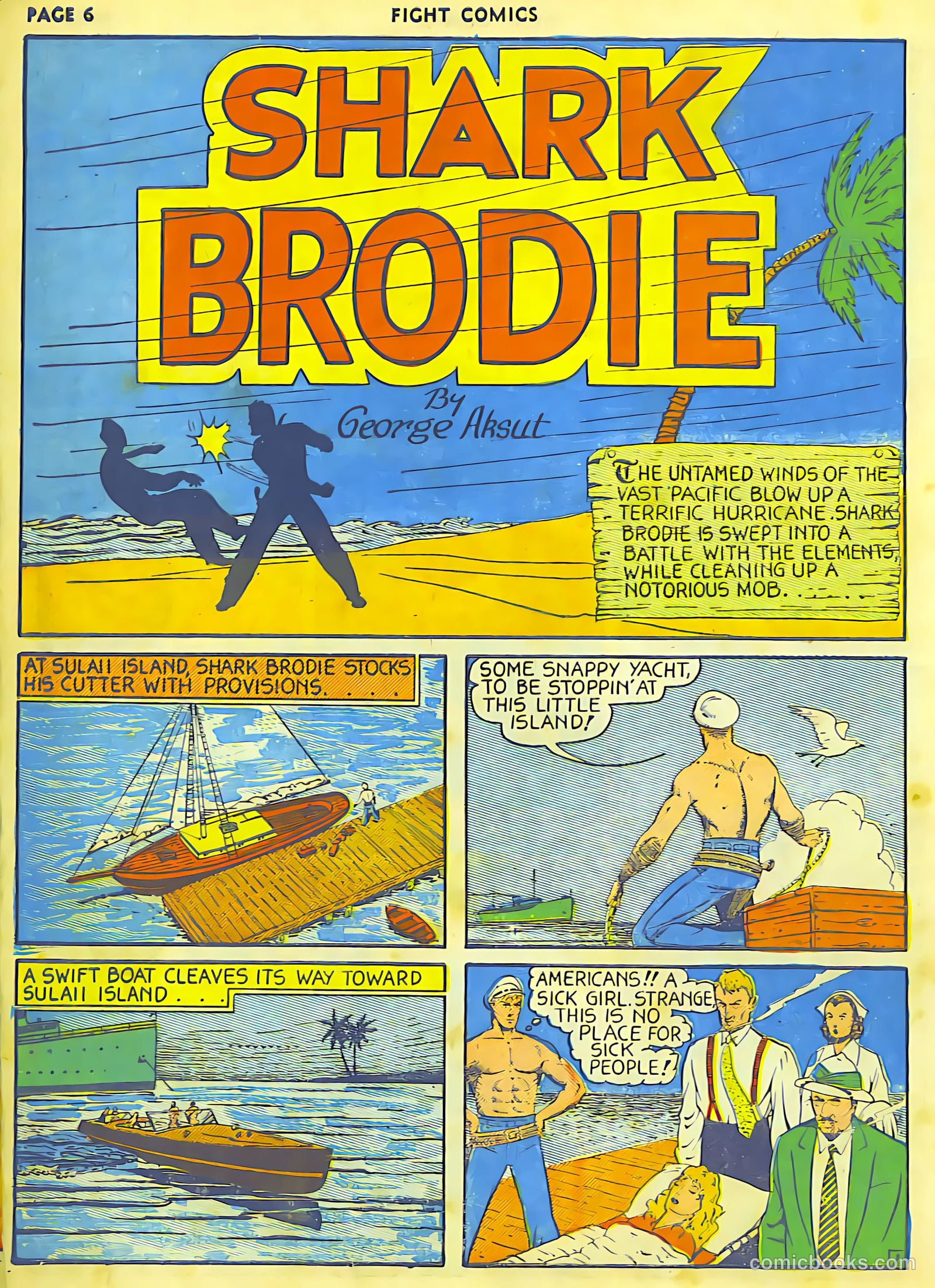 Fight Comics #6 — page 8 of 68