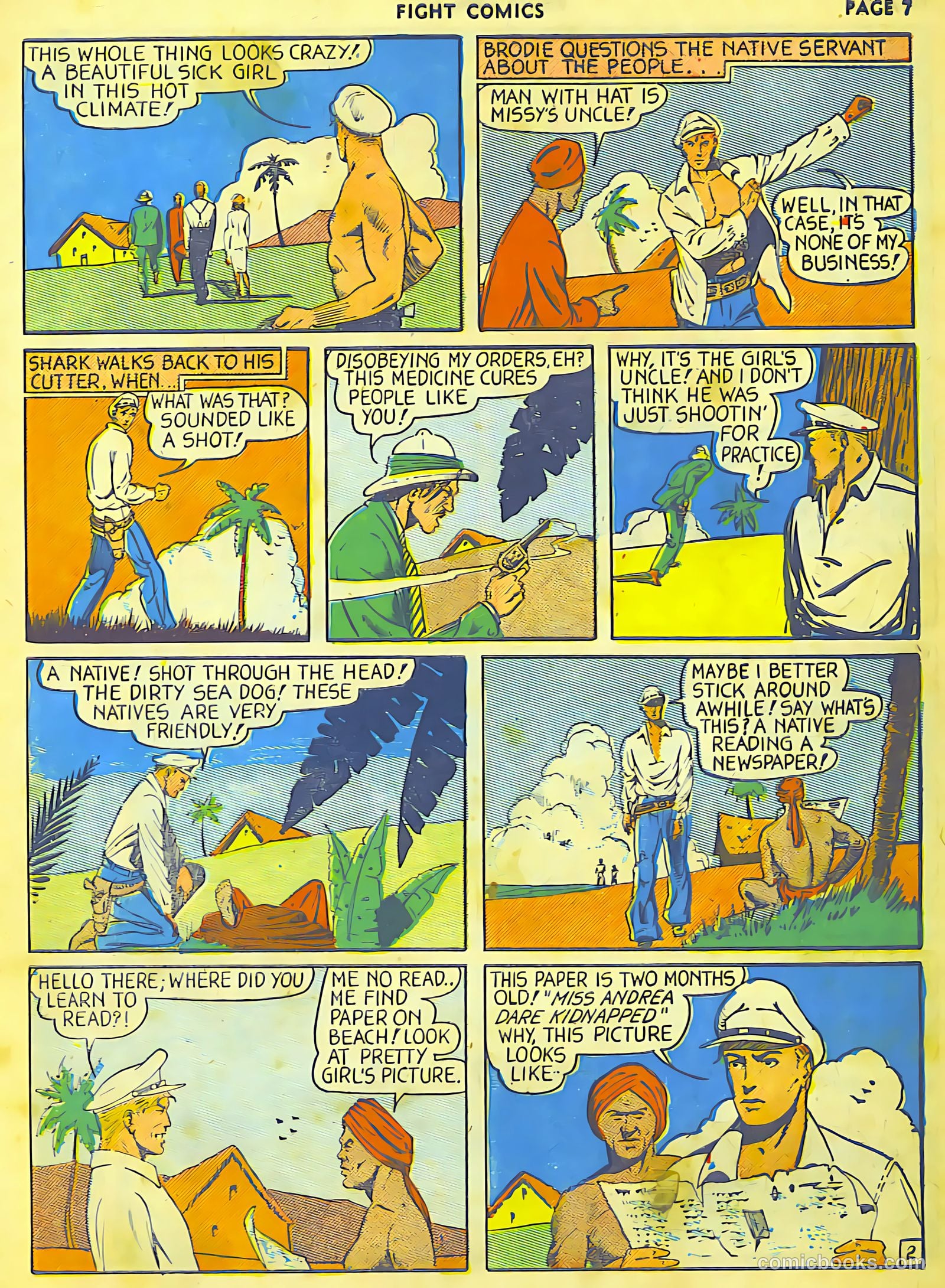 Fight Comics #6 — page 9 of 68