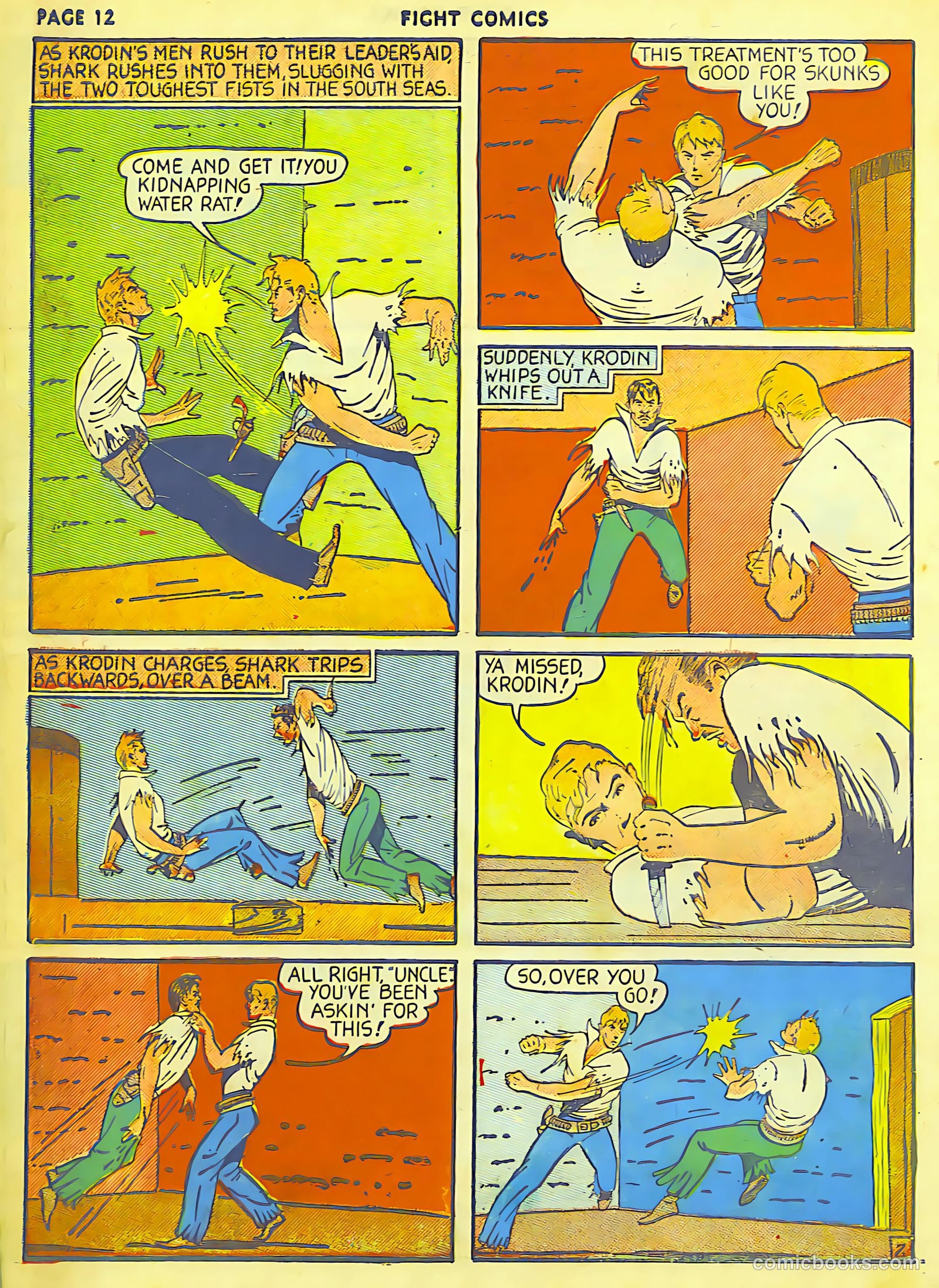 Fight Comics #6 — page 14 of 68