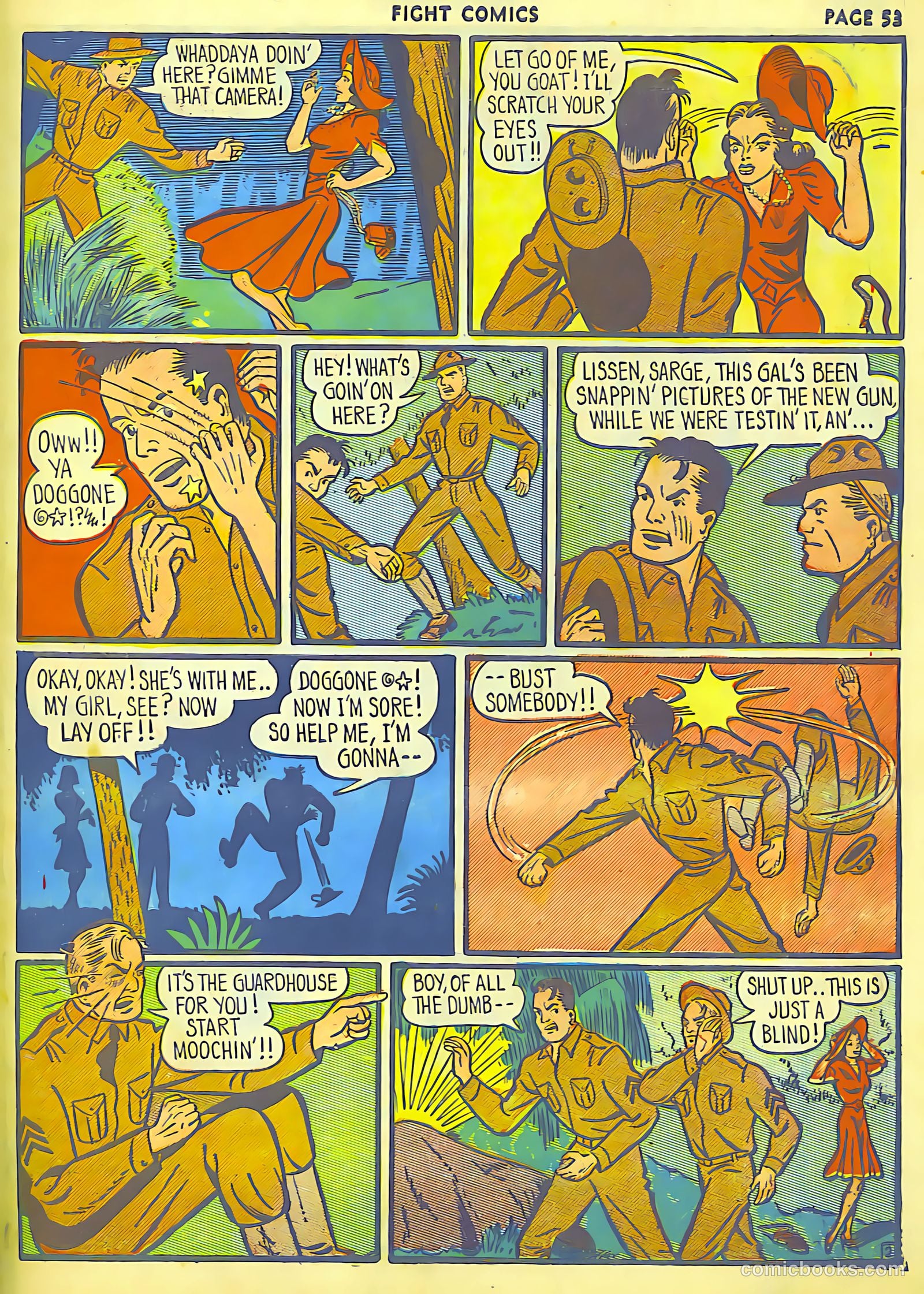 Fight Comics #6 — page 55 of 68