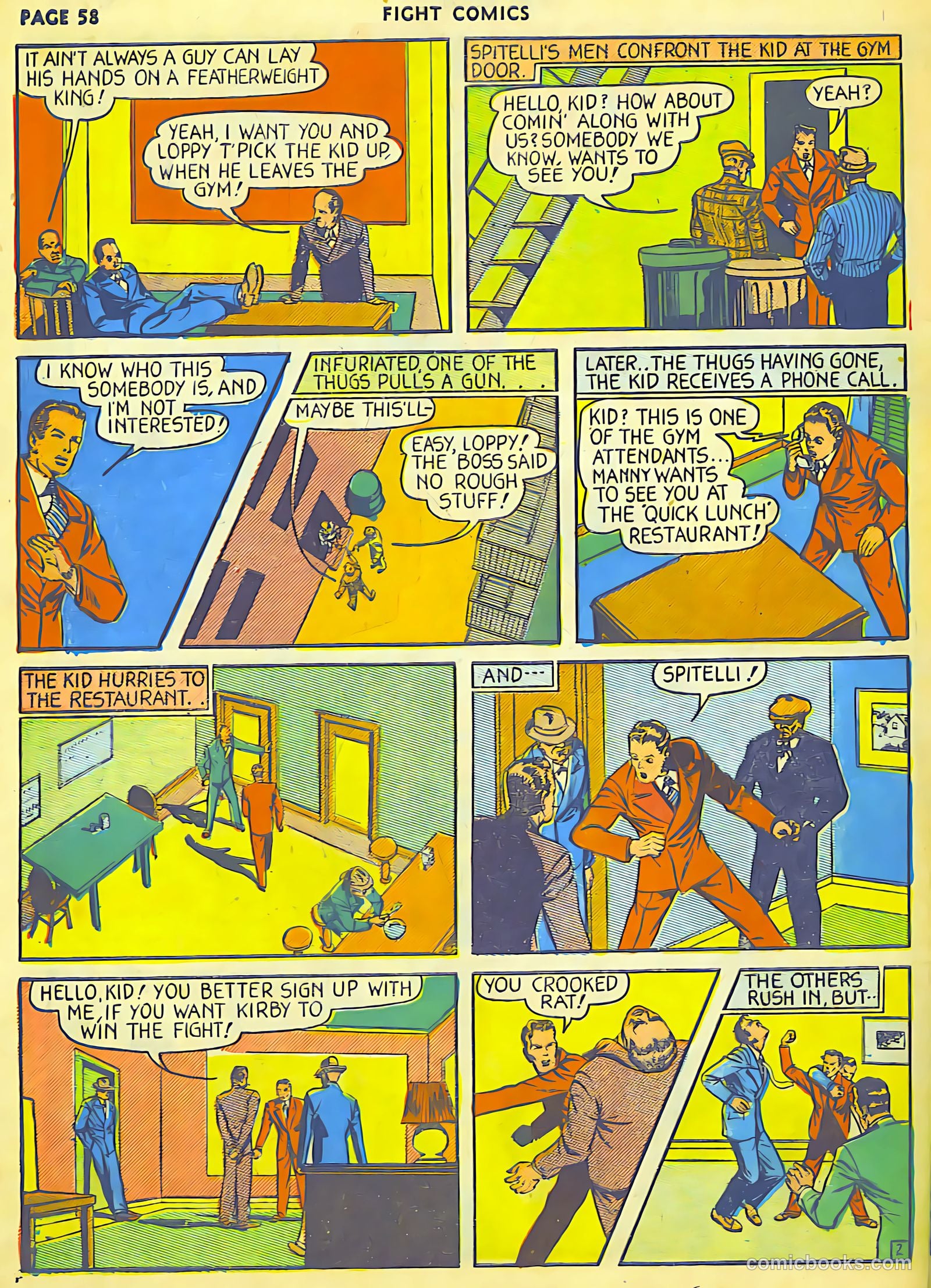 Fight Comics #6 — page 60 of 68