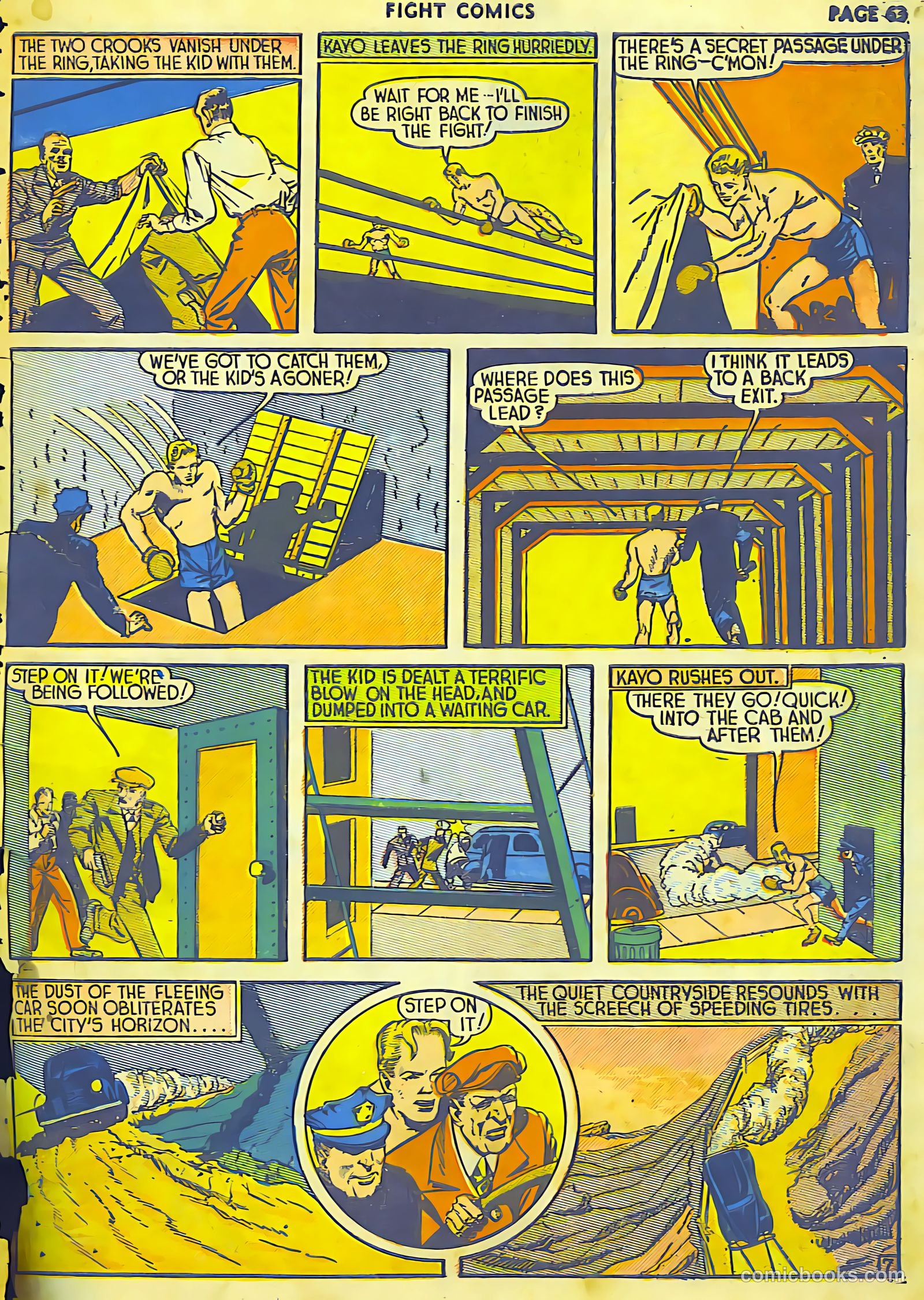 Fight Comics #6 — page 65 of 68