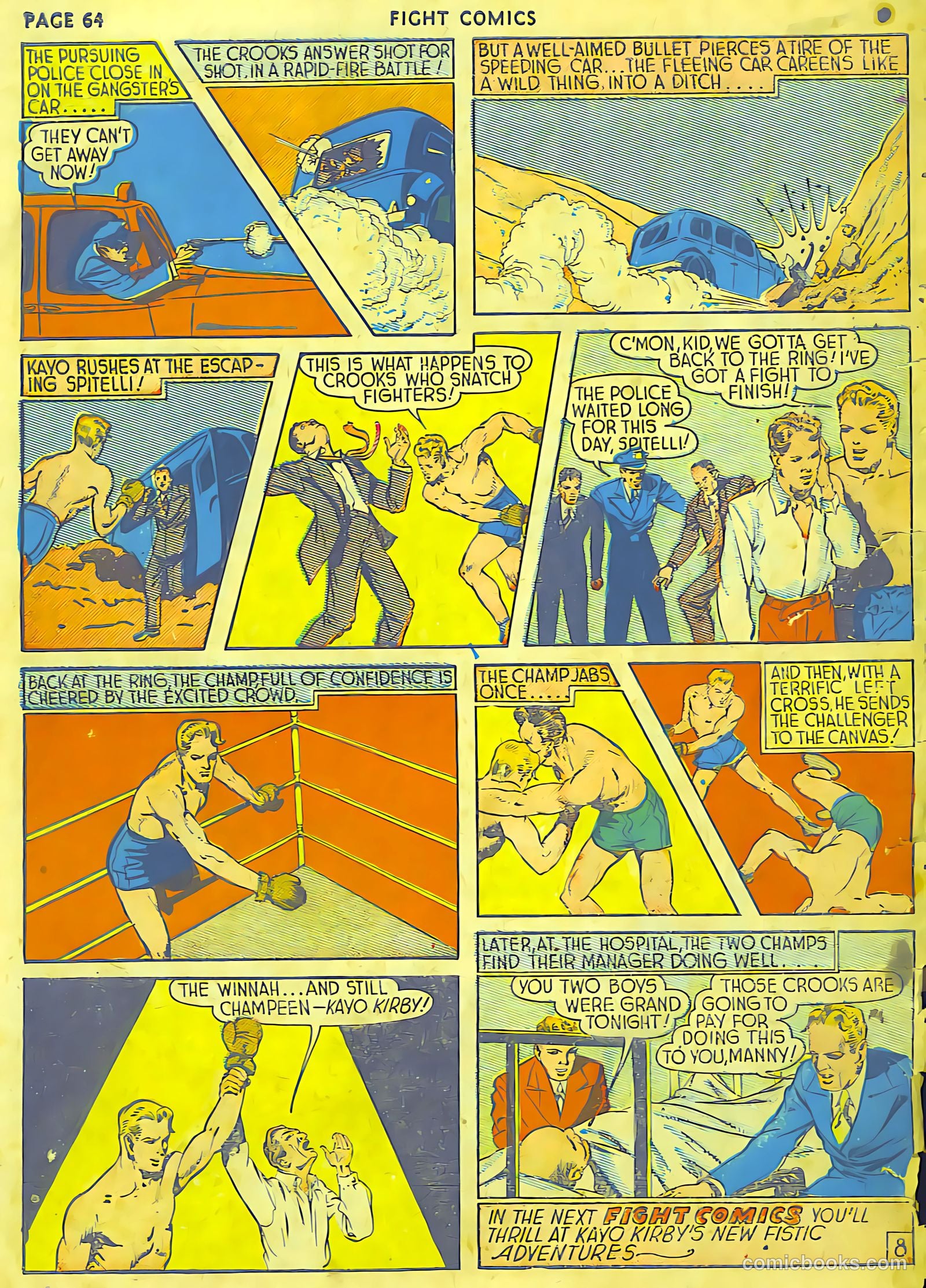Fight Comics #6 — page 66 of 68