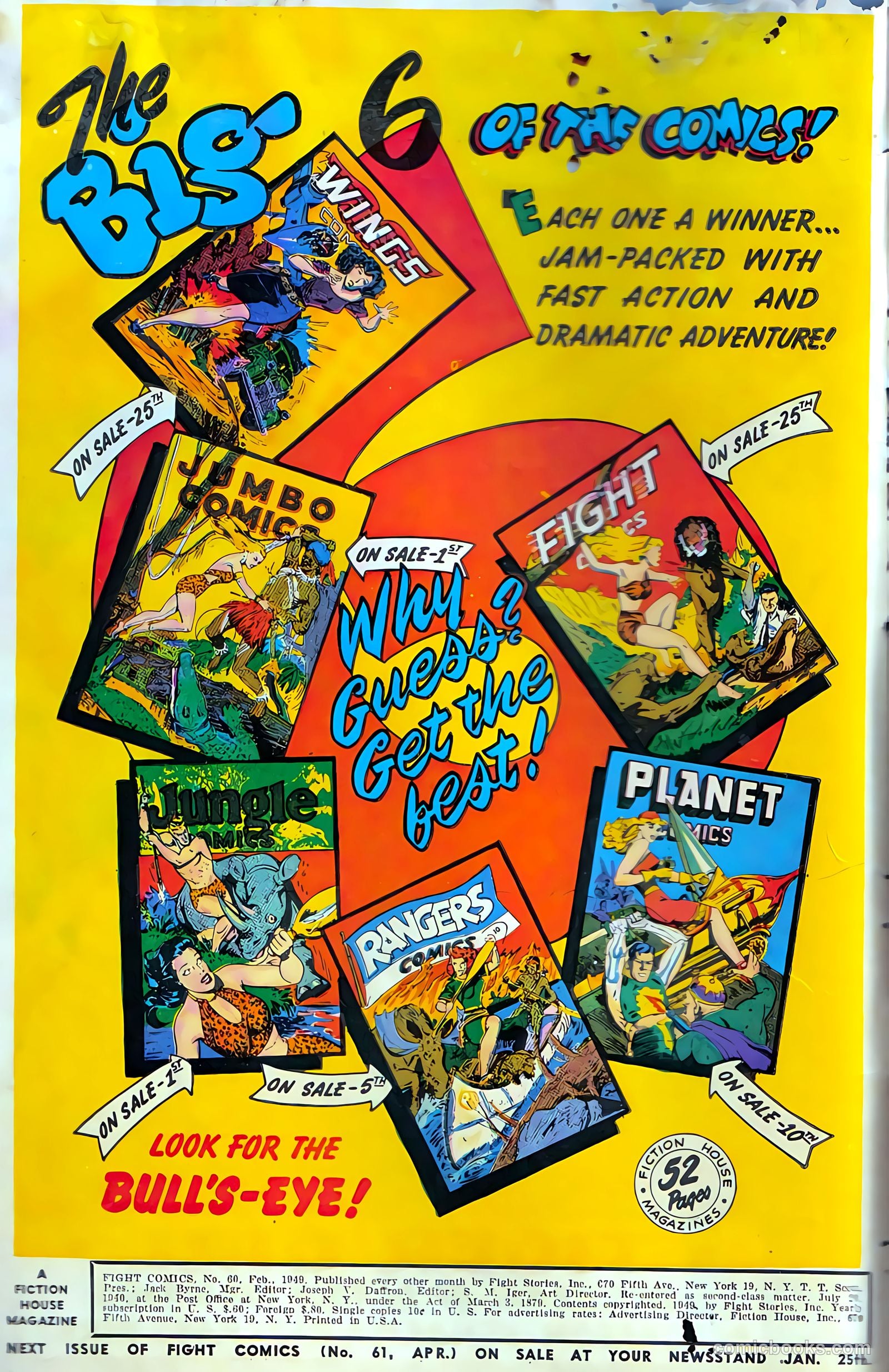 Fight Comics #60 — page 2 of 52