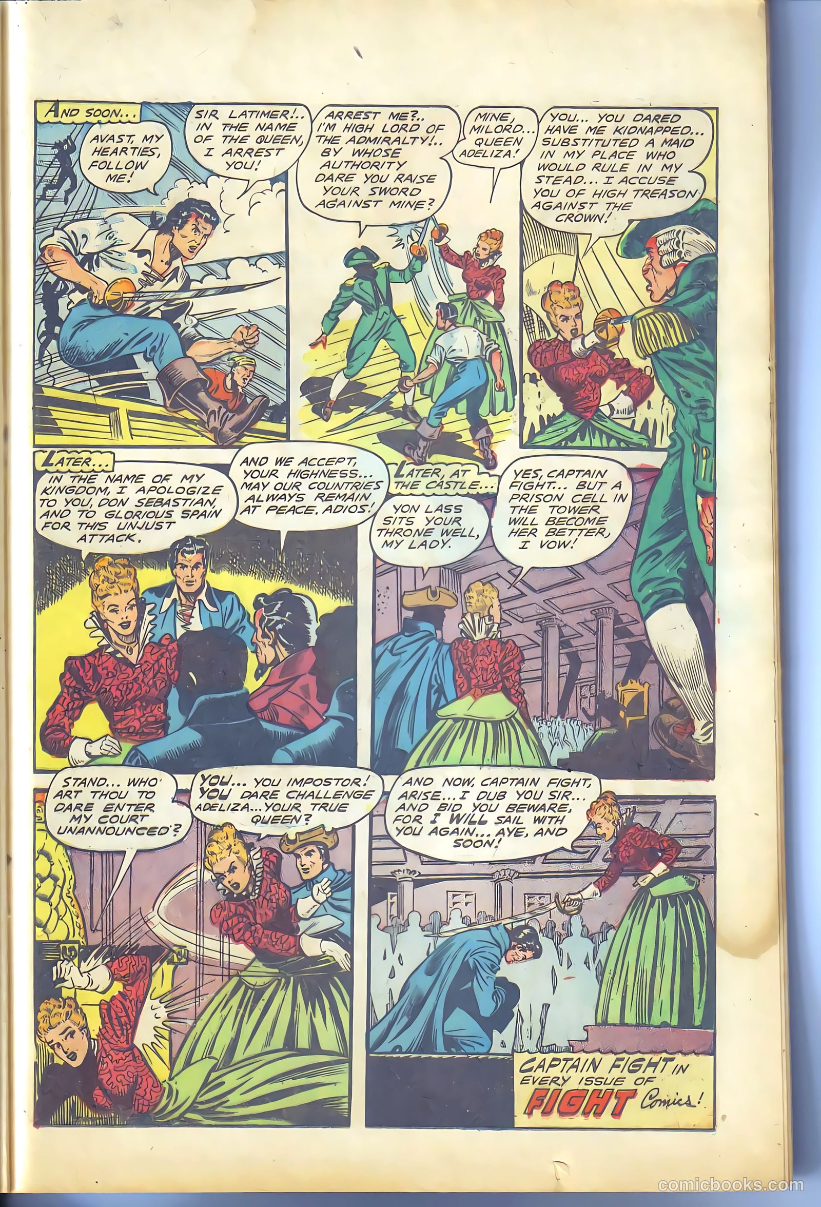 Fight Comics #60 — page 35 of 52