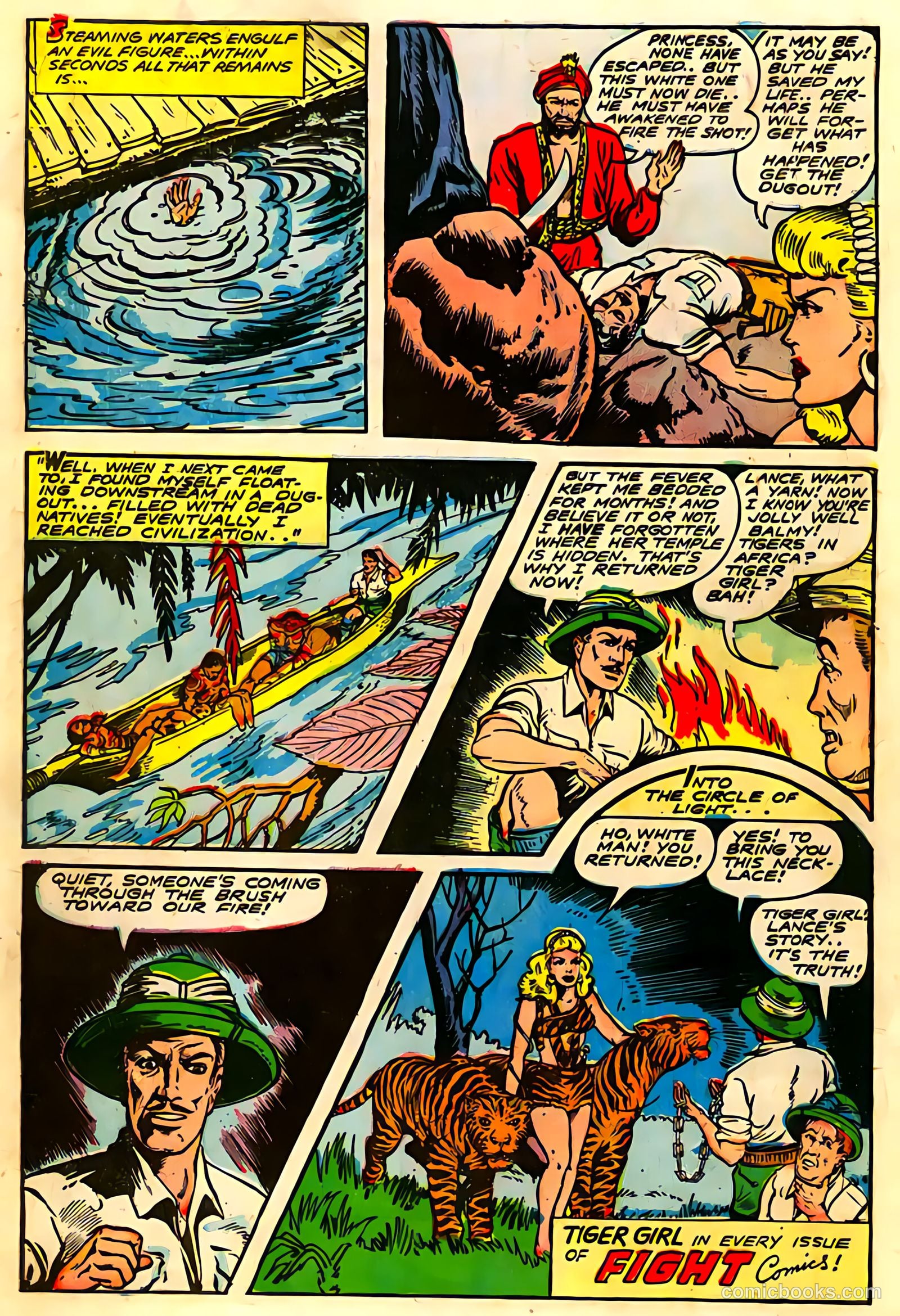 Fight Comics #61 — page 12 of 52