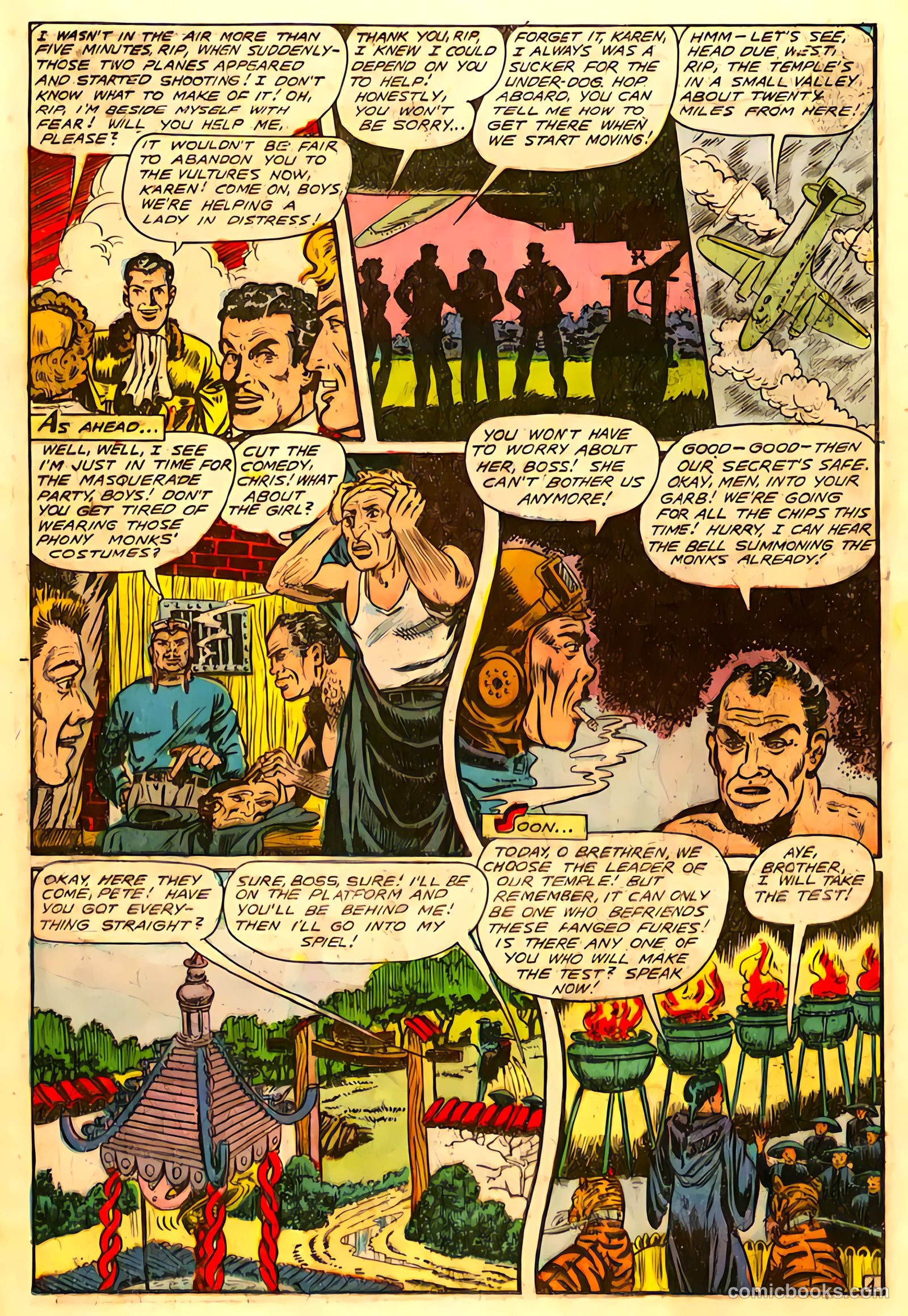 Fight Comics #61 — page 16 of 52