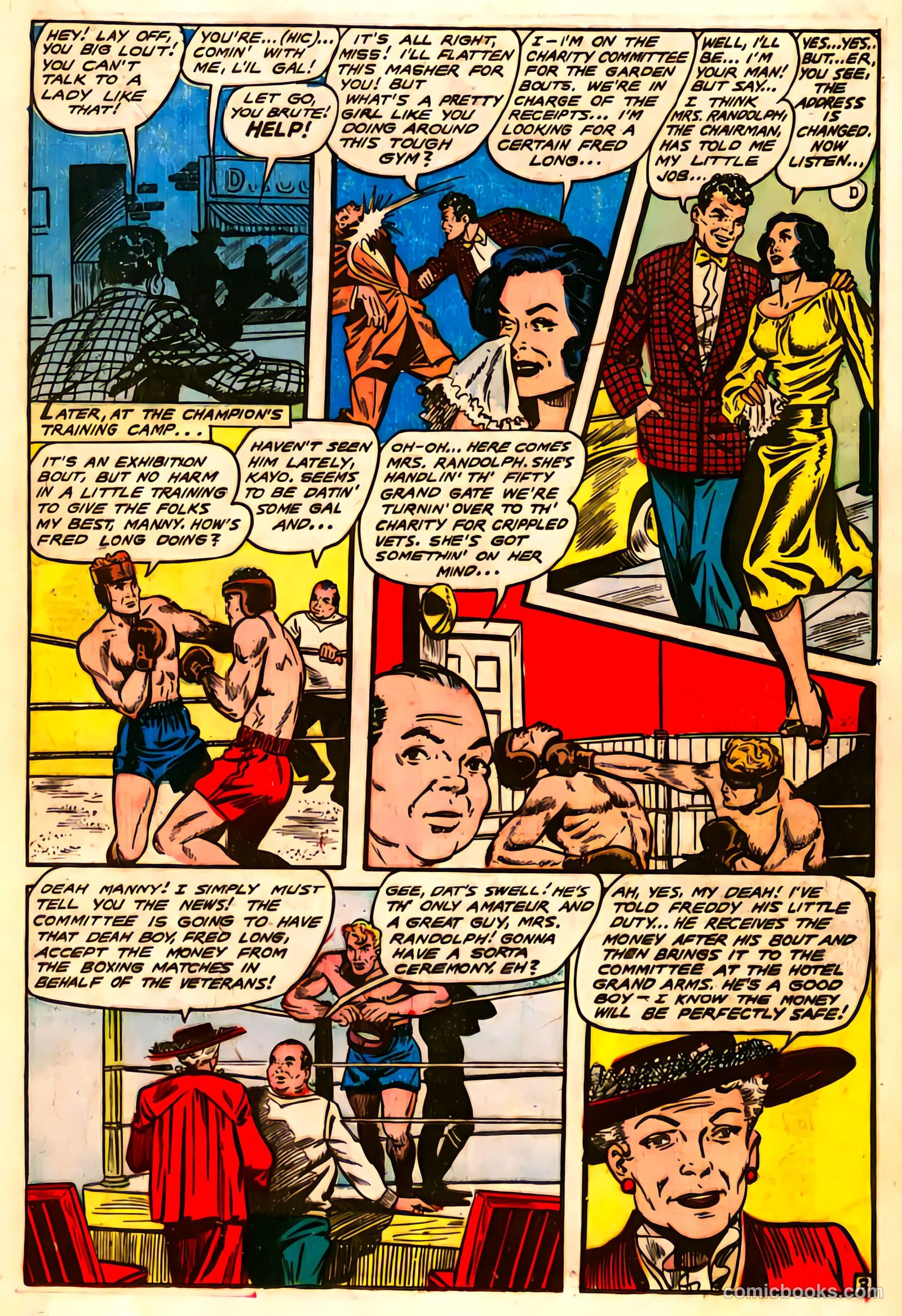 Fight Comics #61 — page 23 of 52