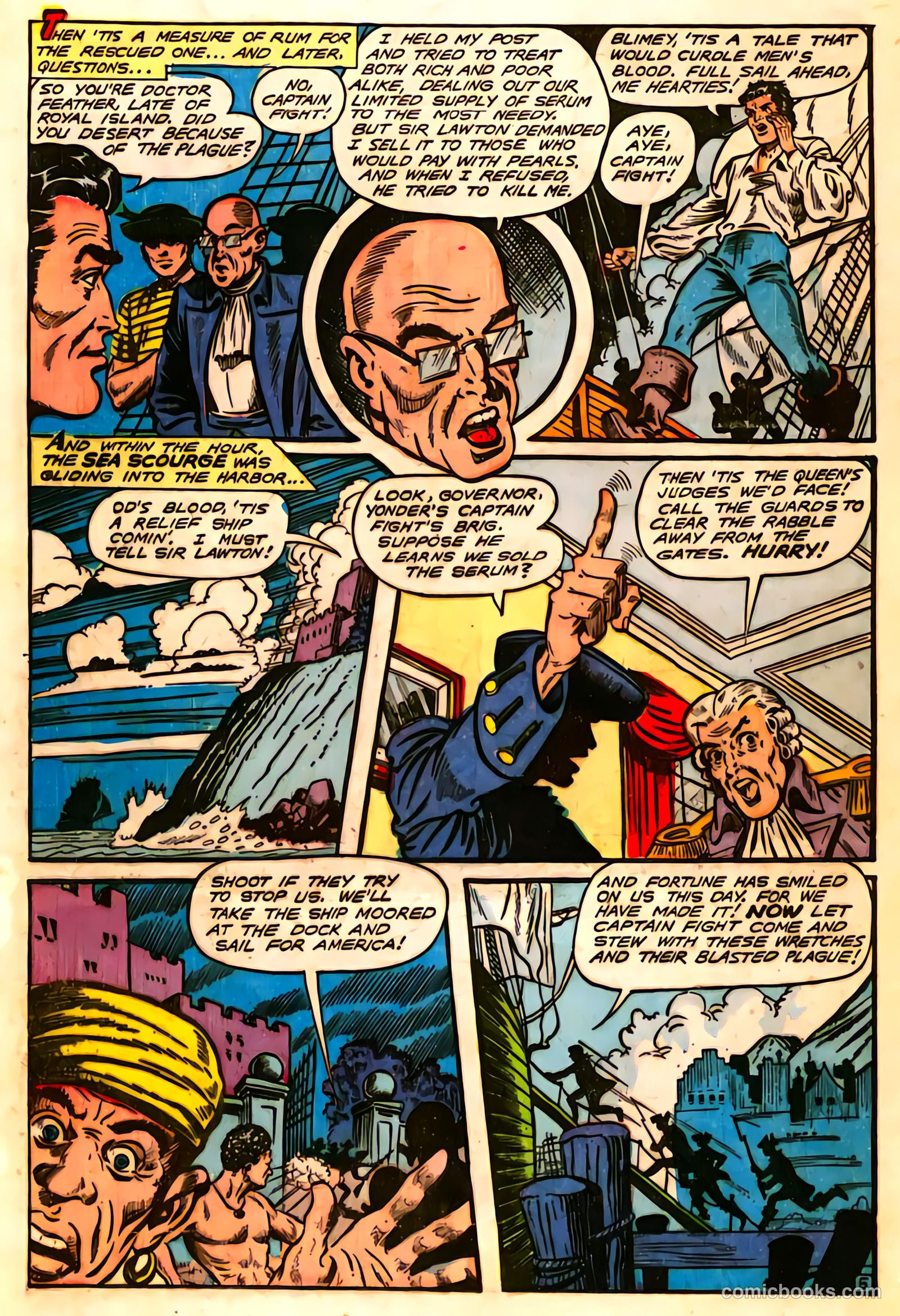 Fight Comics #61 — page 32 of 52