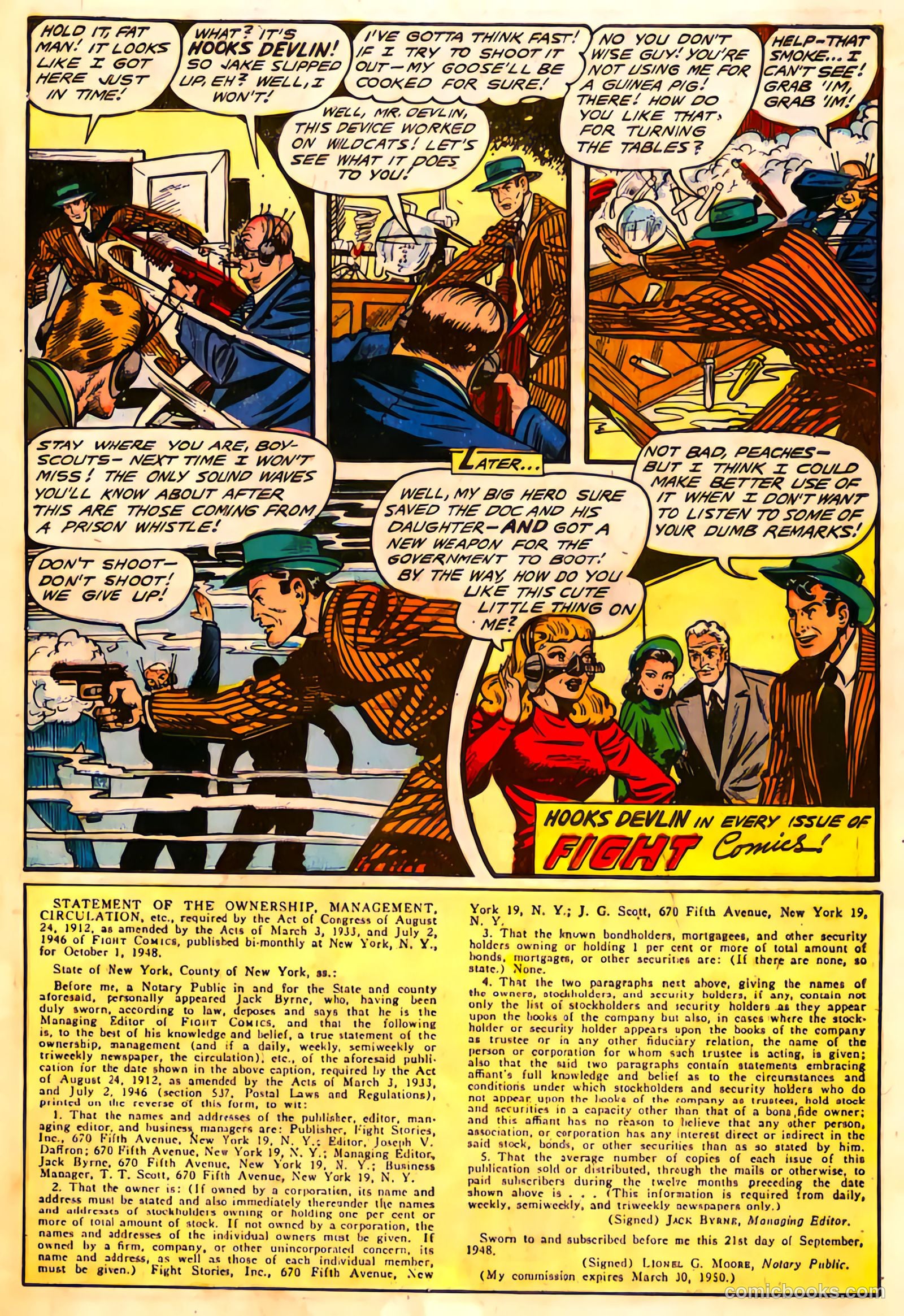 Fight Comics #61 — page 41 of 52