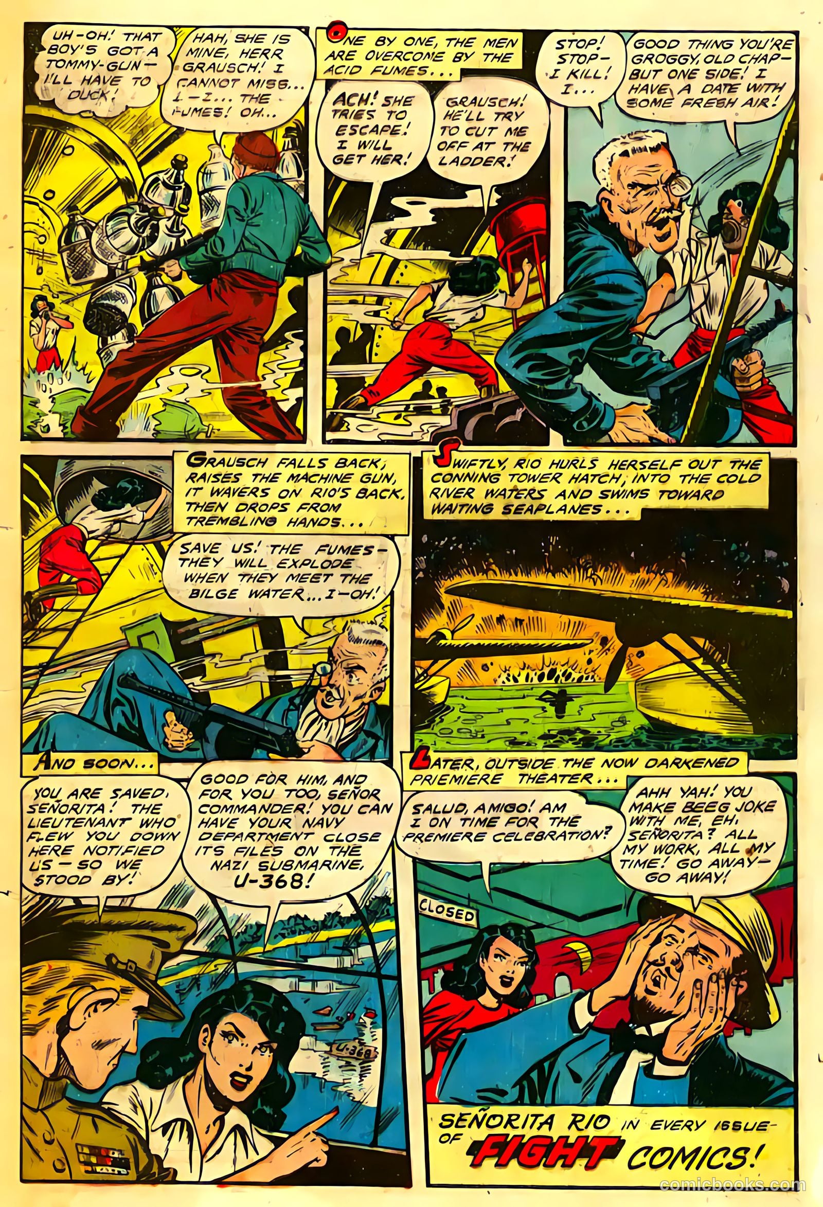 Fight Comics #61 — page 49 of 52