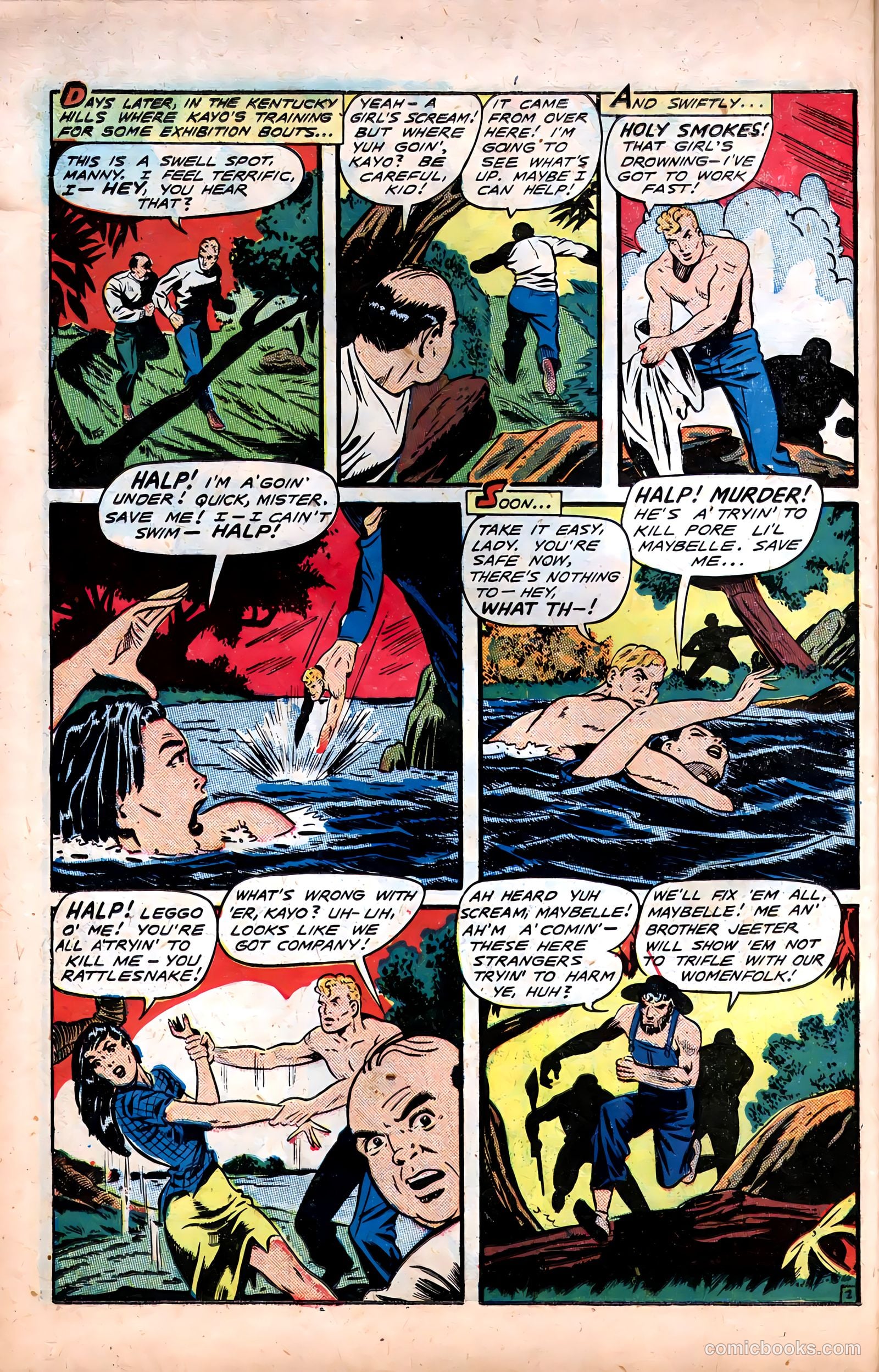 Fight Comics #62 — page 23 of 53