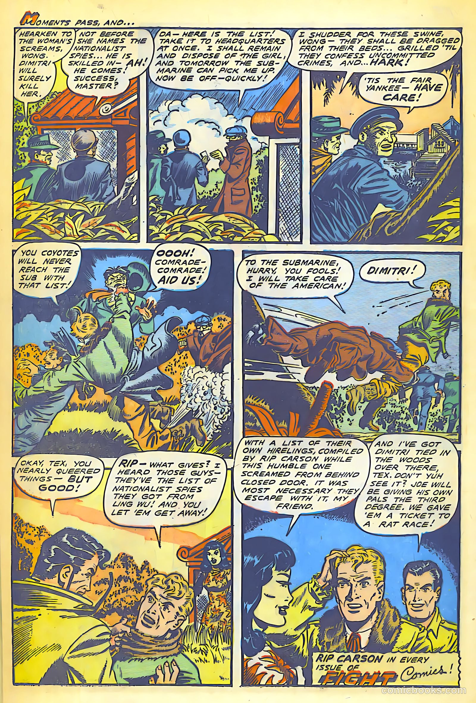 Fight Comics #63 — page 20 of 52