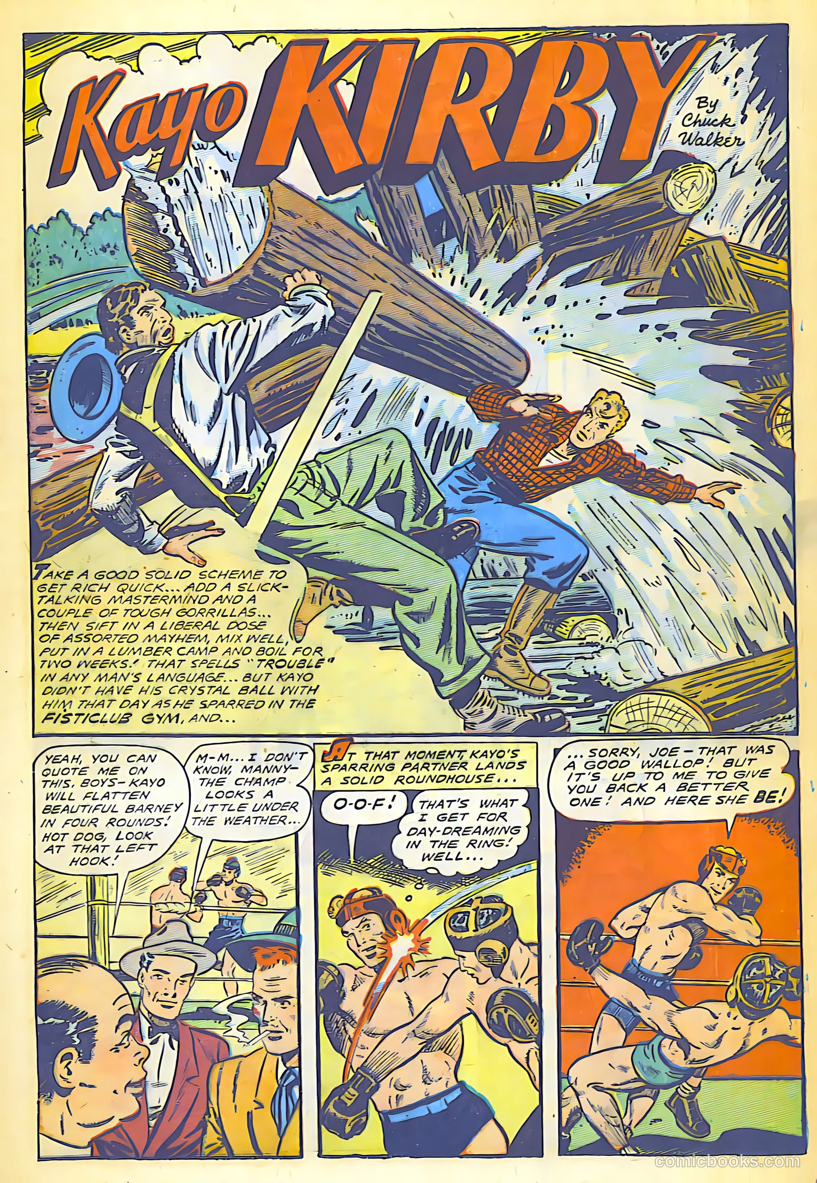 Fight Comics #63 — page 21 of 52