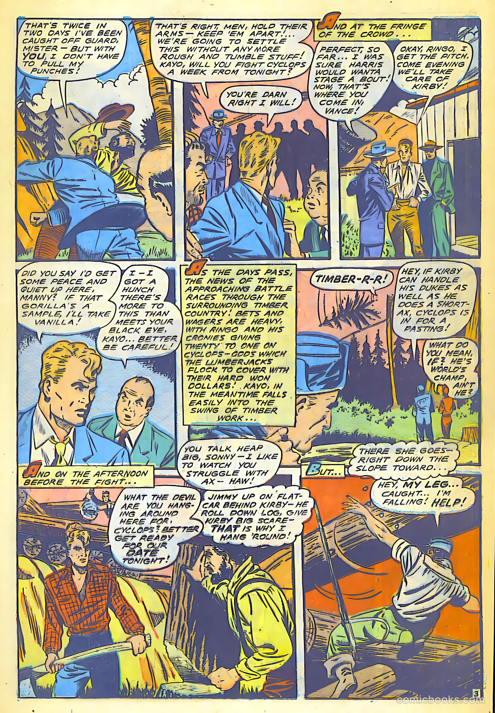 Fight Comics #63 — page 23 of 52