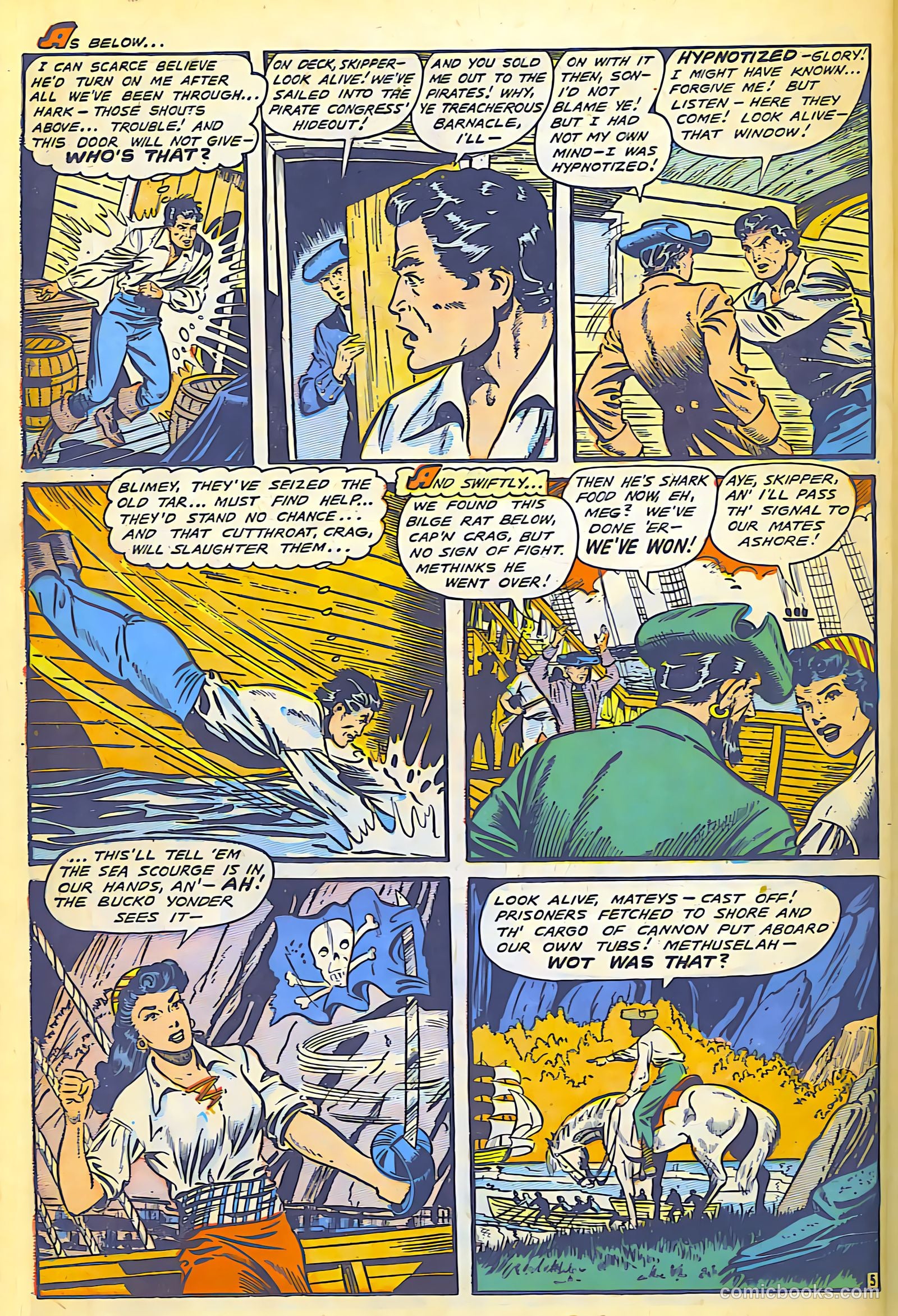 Fight Comics #63 — page 34 of 52