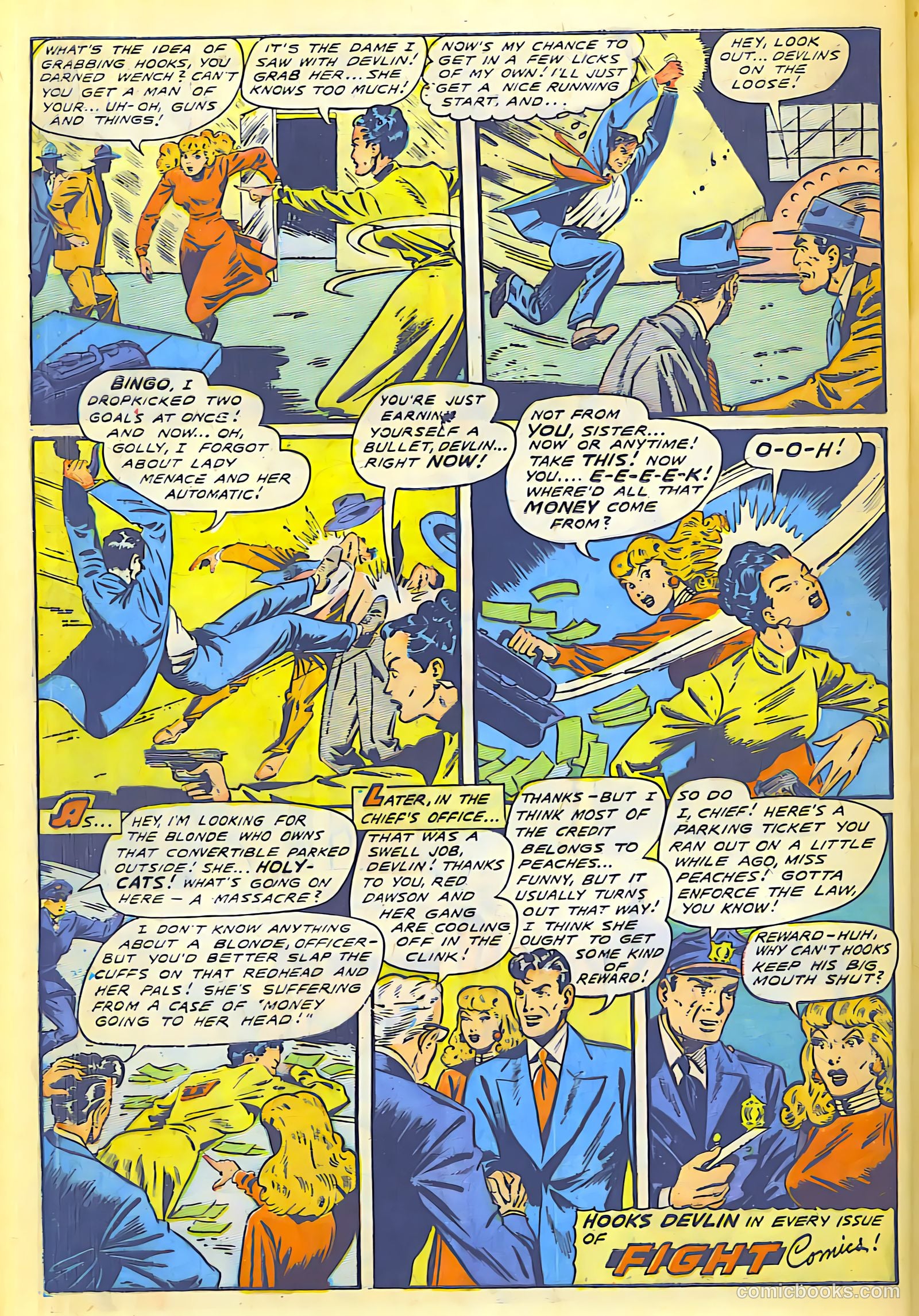 Fight Comics #63 — page 42 of 52